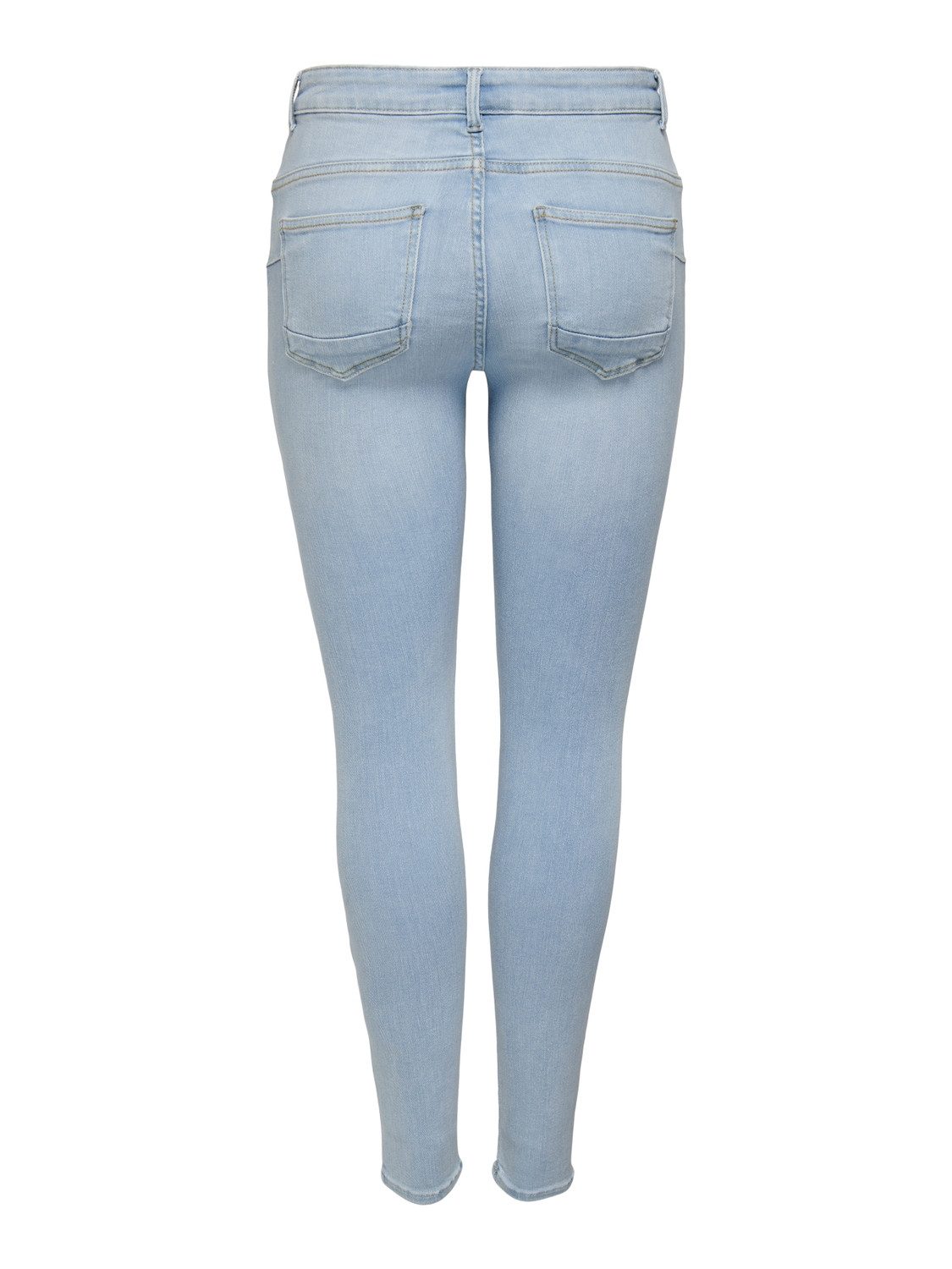 Only Skinny fit jeans ONLPOWER MID WAIST SK PUSH UP AZ BOX