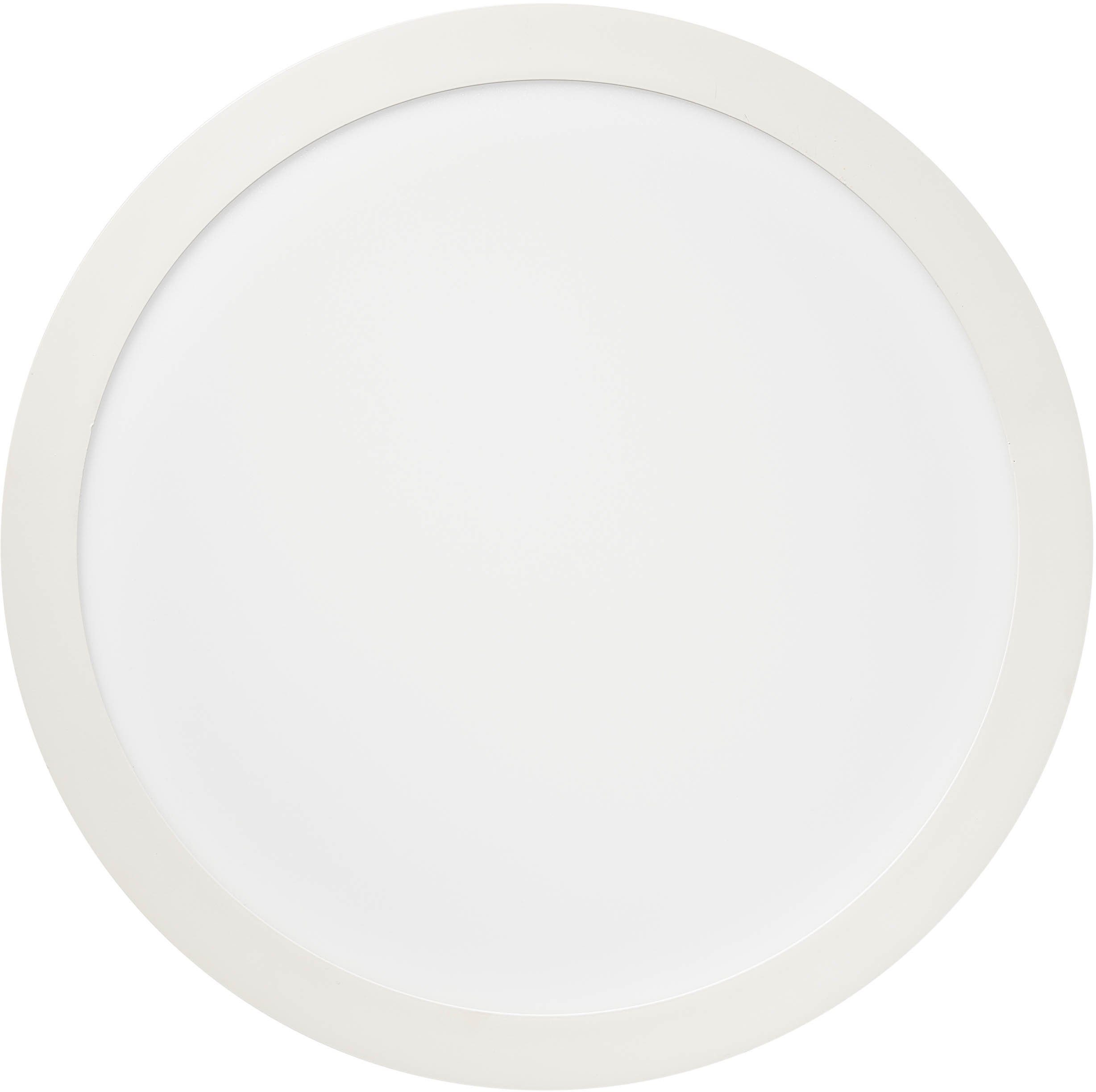 Brilliant Leuchten Led-plafondlamp Abie Ø 40 cm, RGB, dimbaar, CCT, afstandsbediening, metaal, kunststof, wit (1 stuk)