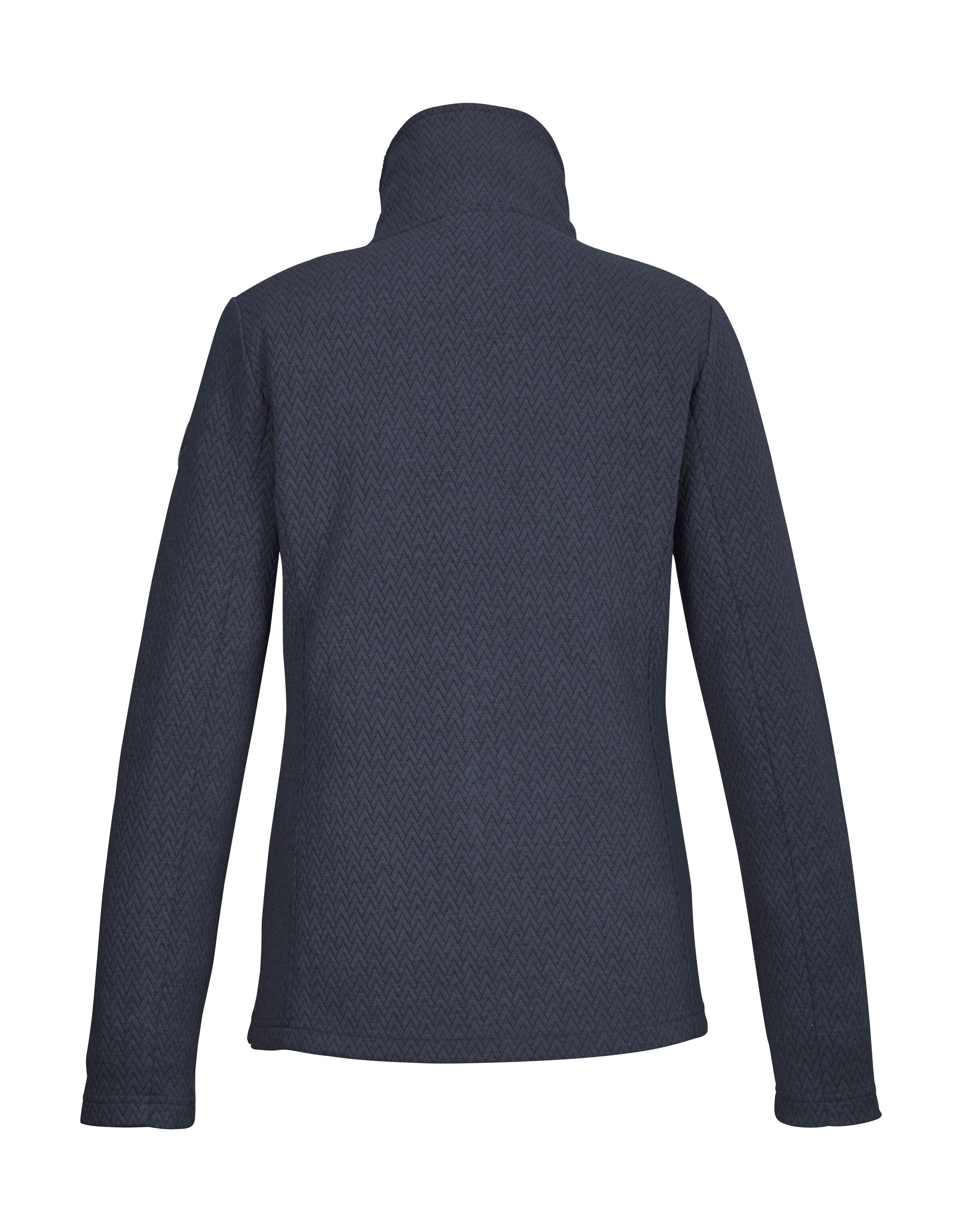 G.I.G.A. DX by killtec Fleecejack GW 49 WMN KNTFLC JCKT Veelzijdige dames gebreide fleecejack, jacquard-look, ritszakken