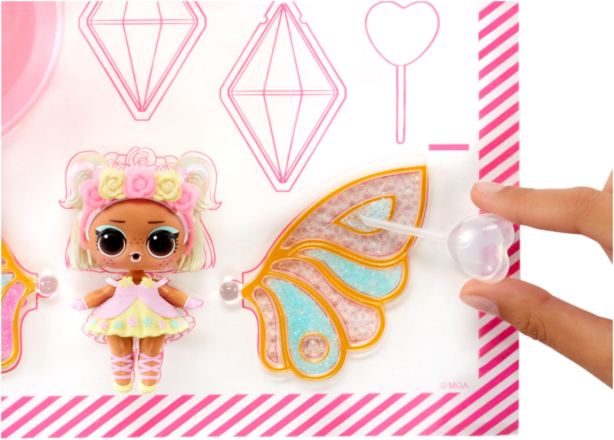 L.O.L. SURPRISE! Aankleedpop L.O.L. Surprise Fairy Tots Asst in PDQ