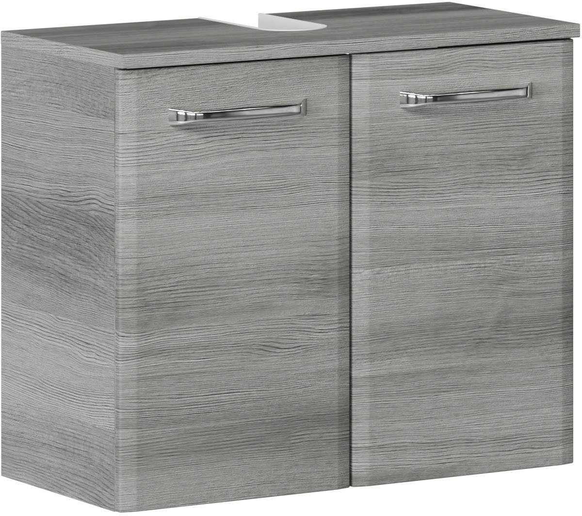 Saphir Badmeubelset Quickset 328 5-delig, met wastafelonderkast, led-spiegelkast (set, 5 stuks)