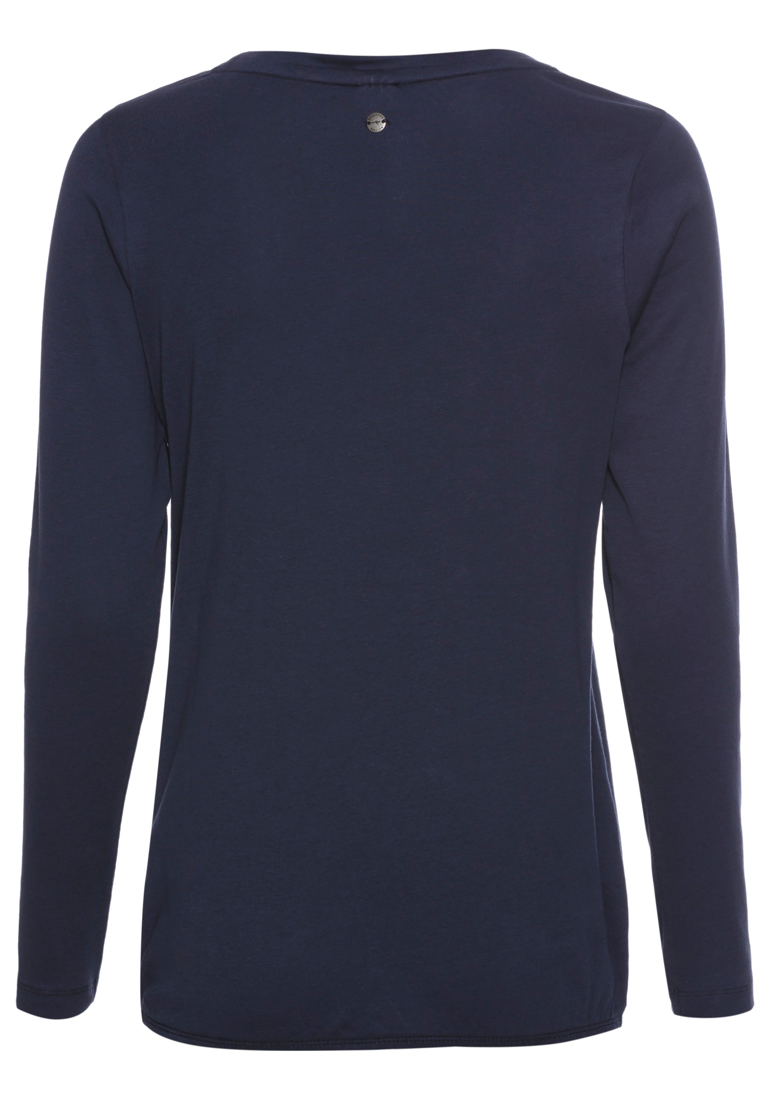 KangaROOS Shirt met lange mouwen met placement-print