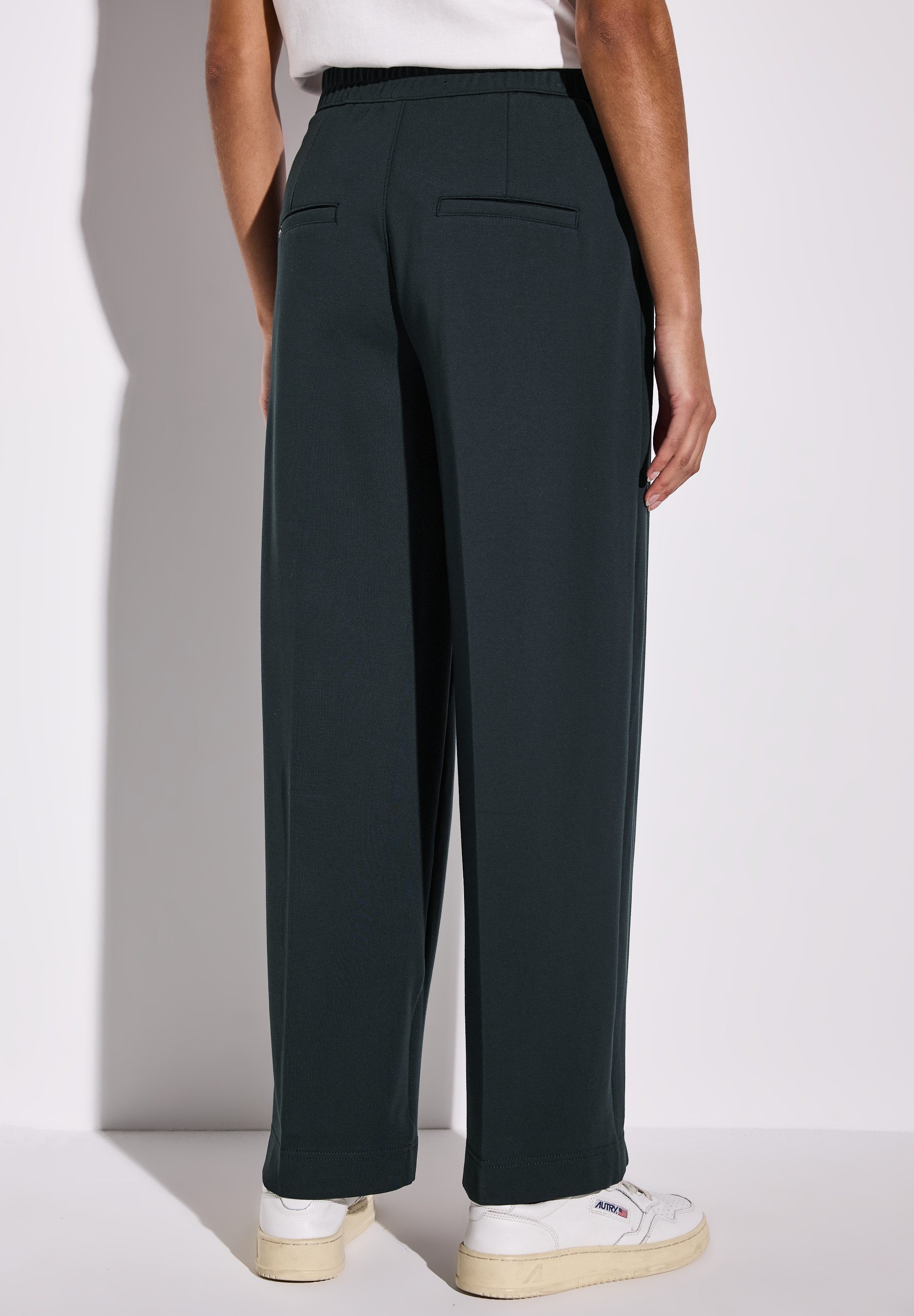 STREET ONE Stoffen broek met opgestikte zakken