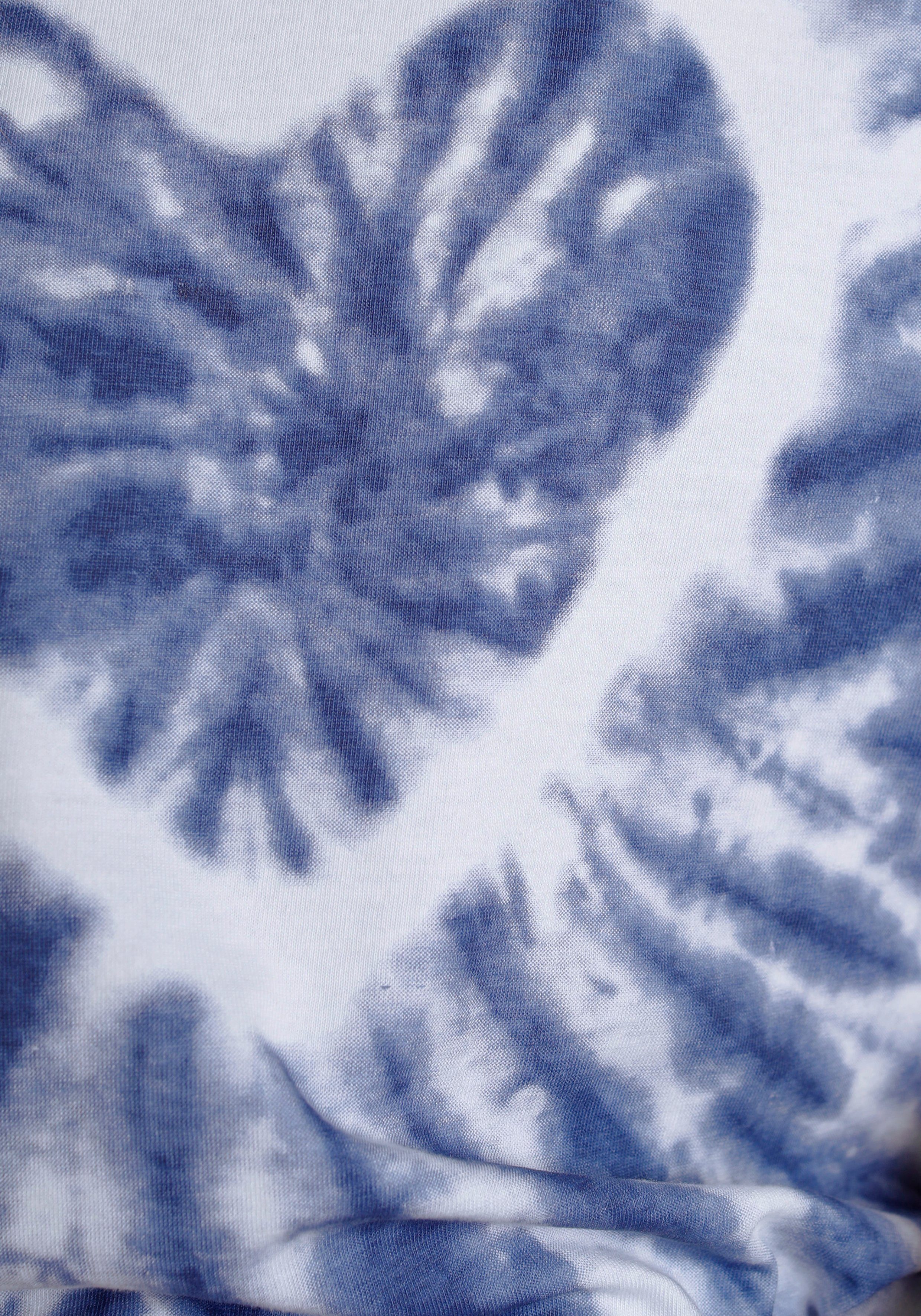 KIDSWORLD T-shirt Hart batik Korte mouwen, rechte pasvorm, veelzijdig gemusterd