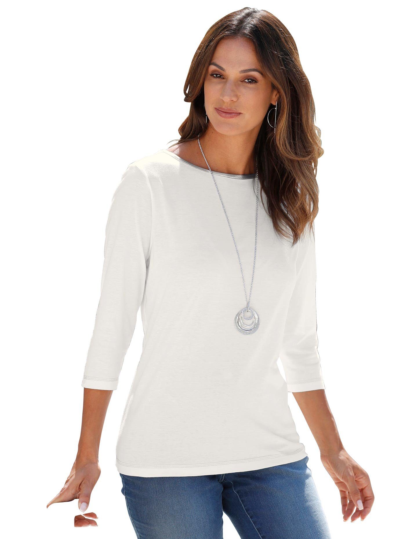 Classic Inspirationen Shirt met 3/4-mouwen Shirt (1-delig)