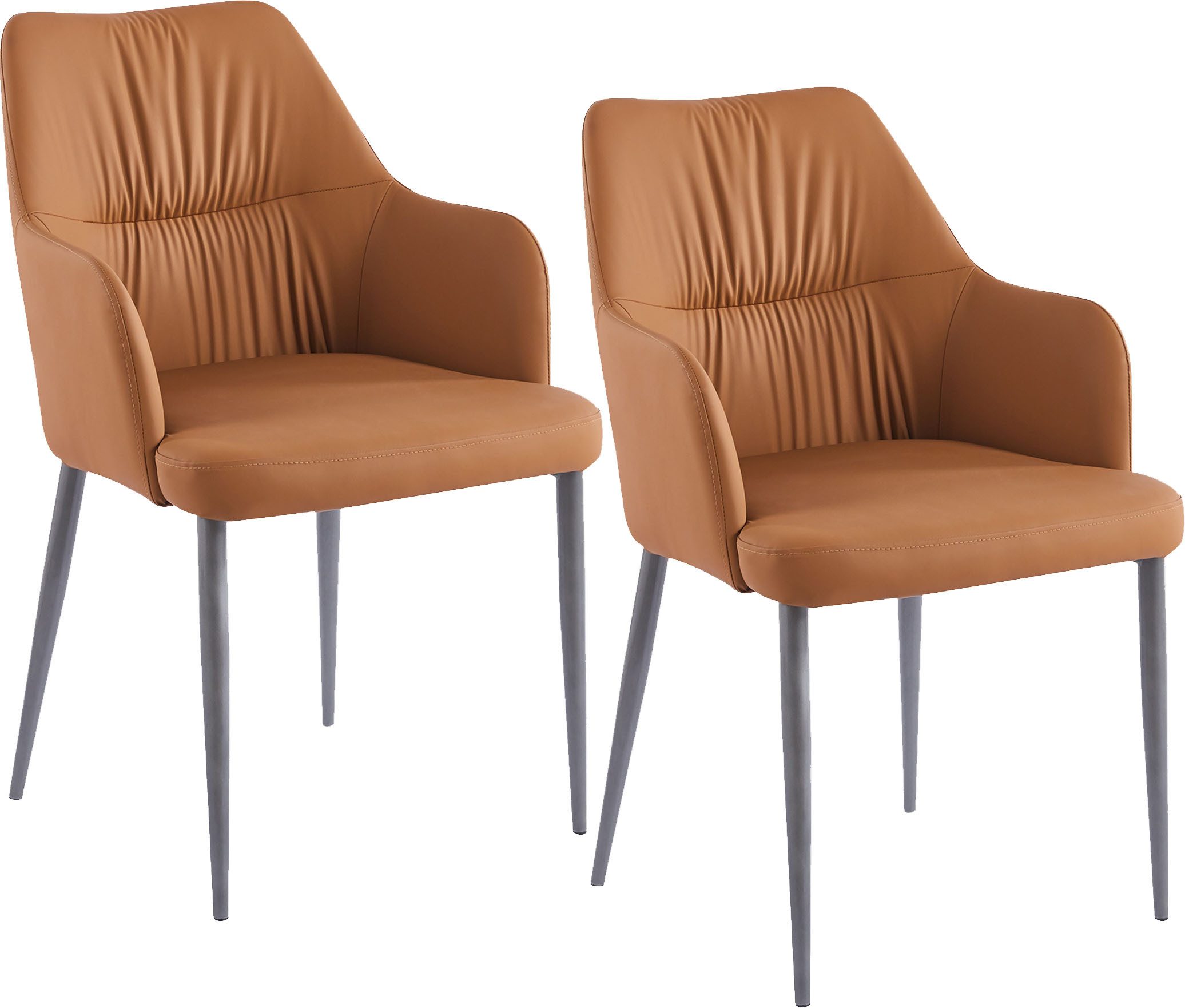 Kayoom Stoel Merit 125 2-delige set, comfortabel zitcomfort, handwerk (set, 2 stuks)