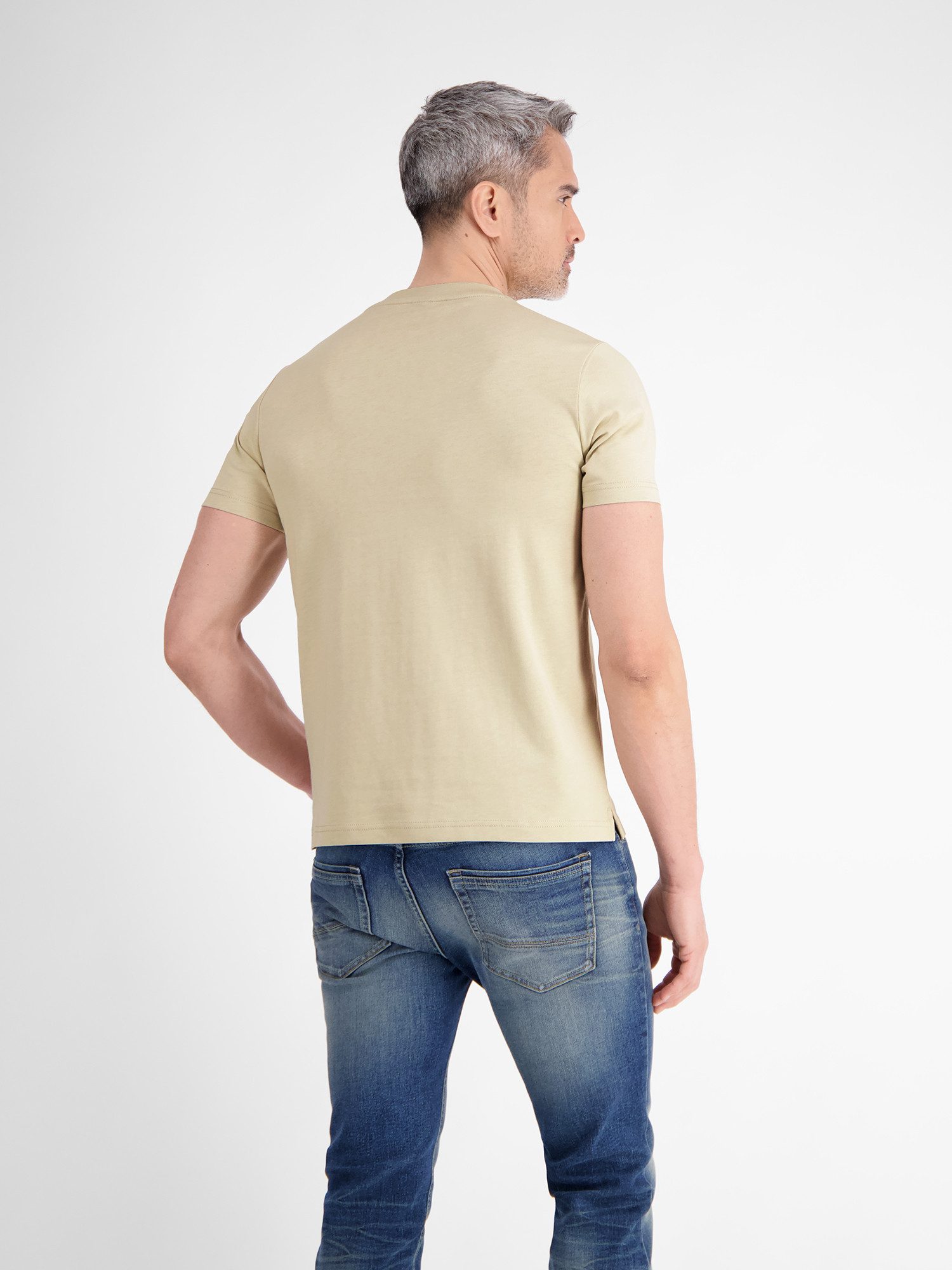 Lerros T-shirt LERROS heren T-shirt in zachte jerseykwaliteit