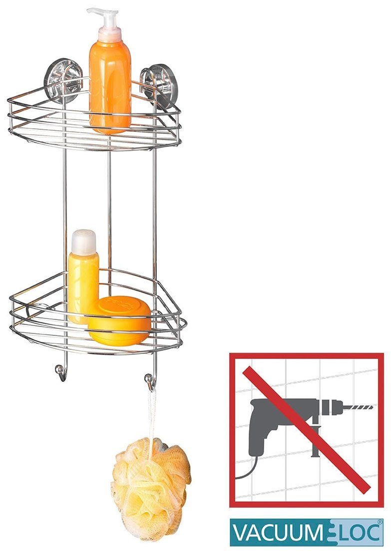 WENKO Doucherekje Vacuum-Loc 2 etages