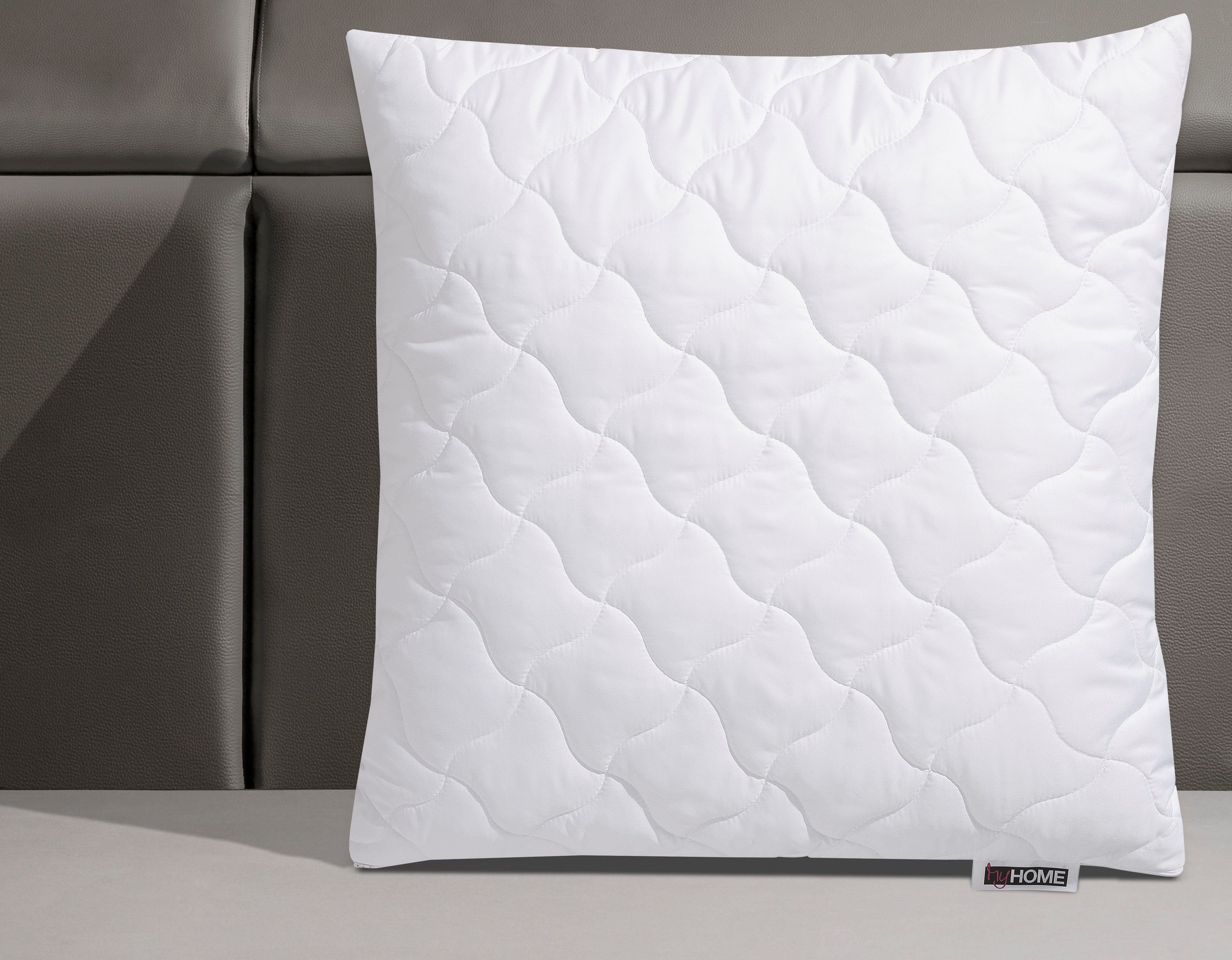 my home Microfiberkussen Fantasy hoofdkussen 40x80 of 80x80 cm, Made in Germany