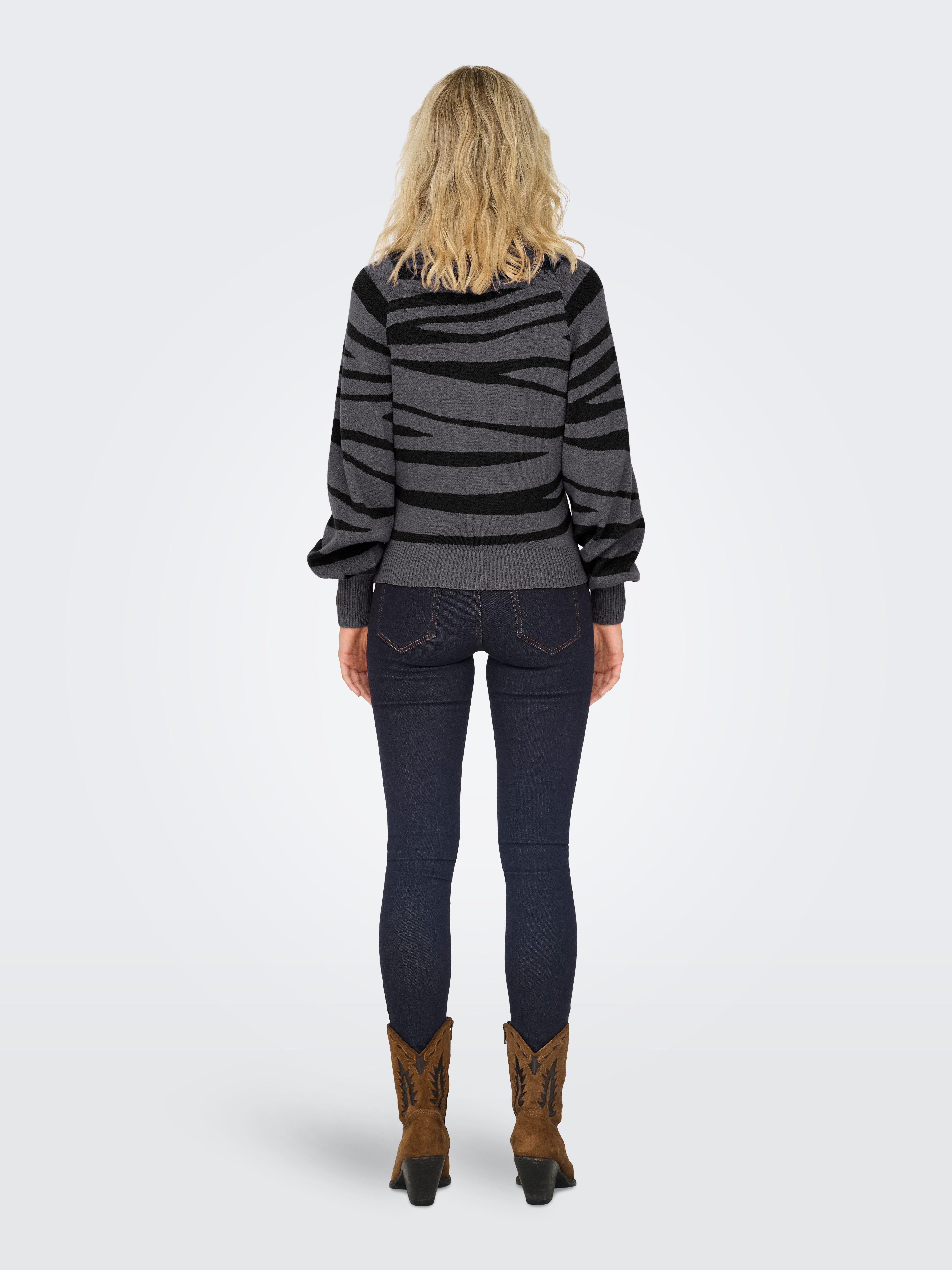 Only Trui met staande kraag ONLFRIDA LIFE LS HIGHNECK CC KNT
