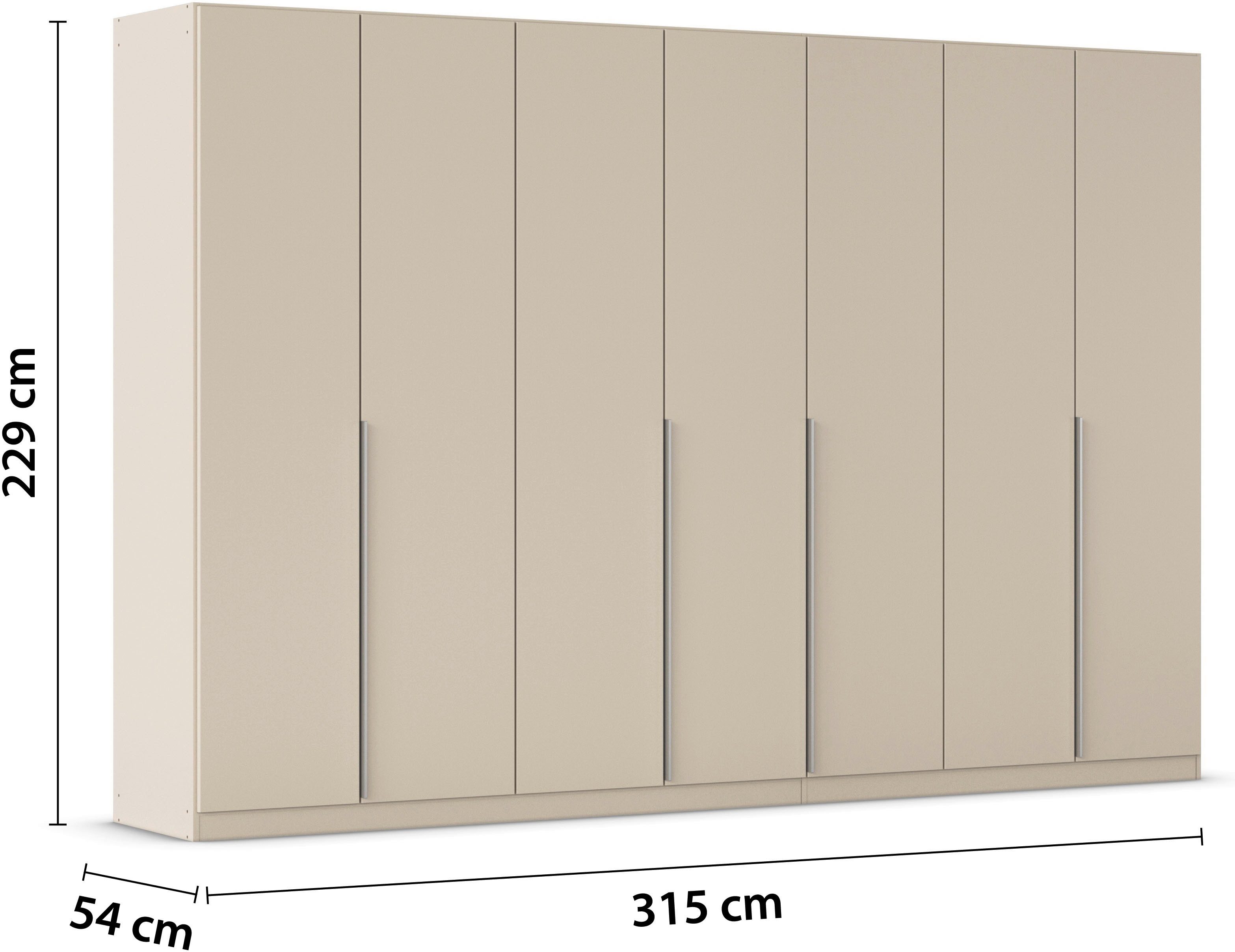 rauch Draaideurkast Kledingkast garderobe AGORDO TOPSELLER slaapkamer doordachte binnenuitrusting, in 6 breedtes en 2 hoogtes made in germany