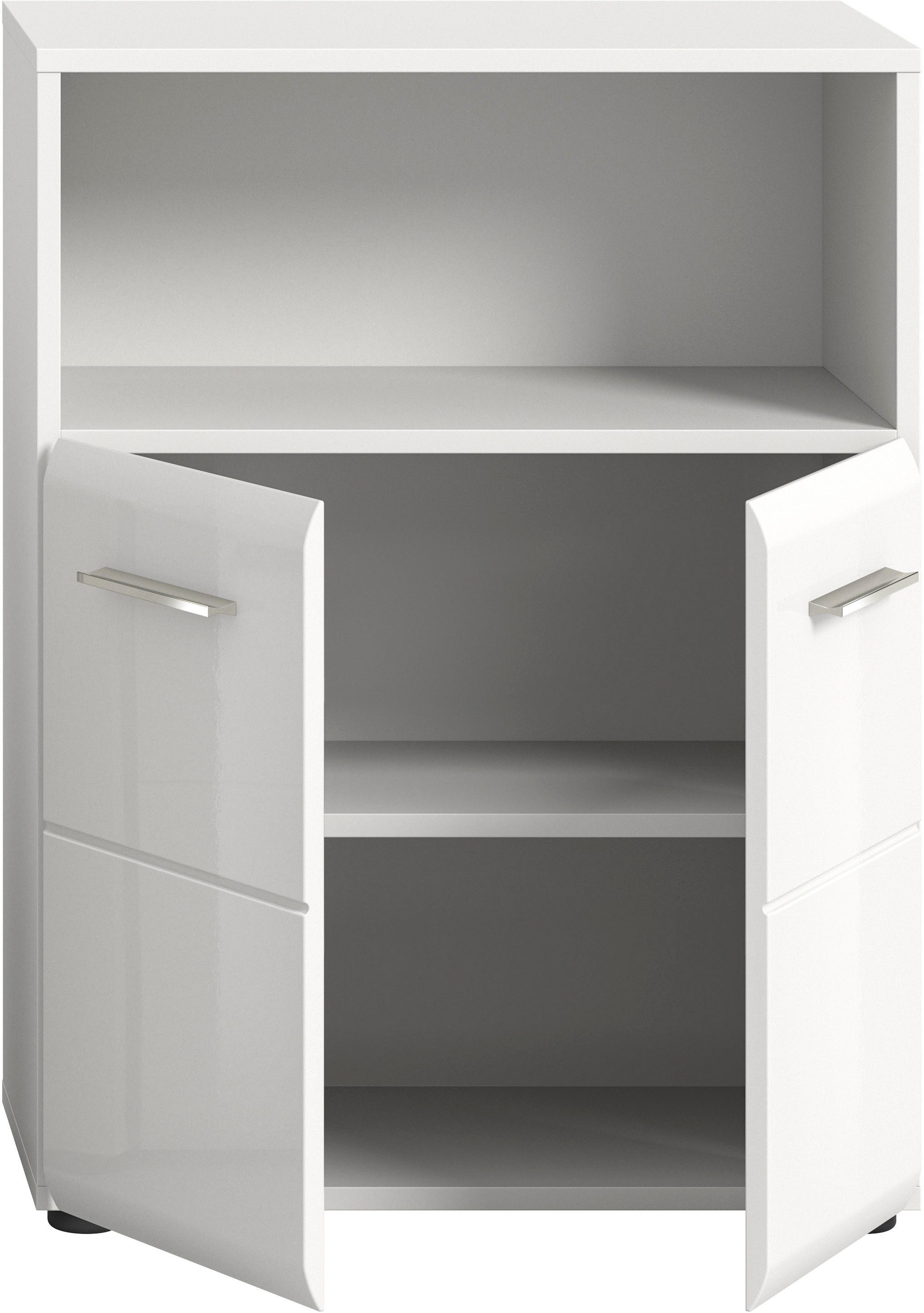 INOSIGN Halfhoge kast FLORENZ, TOPSELLER!, Breedte 60 cm, 2 deuren, 1 legplank, 1 open vak