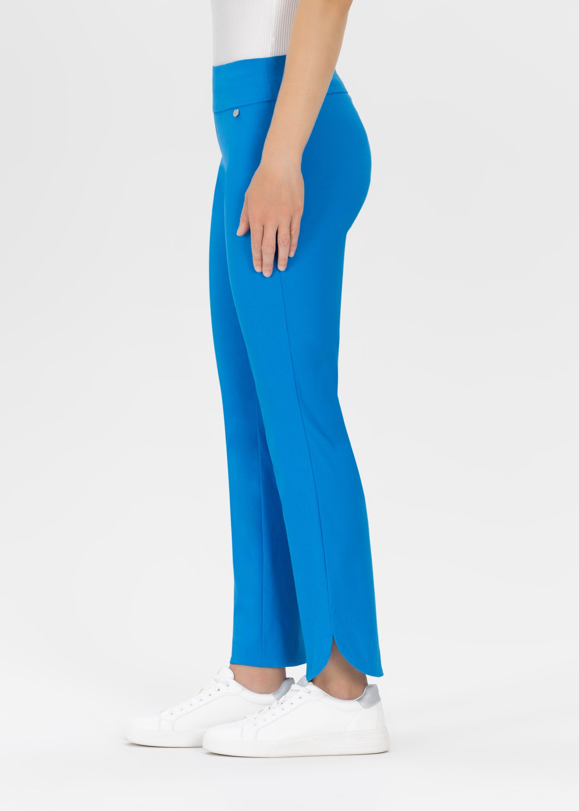 Stehmann 7/8 broek met zijsplitten