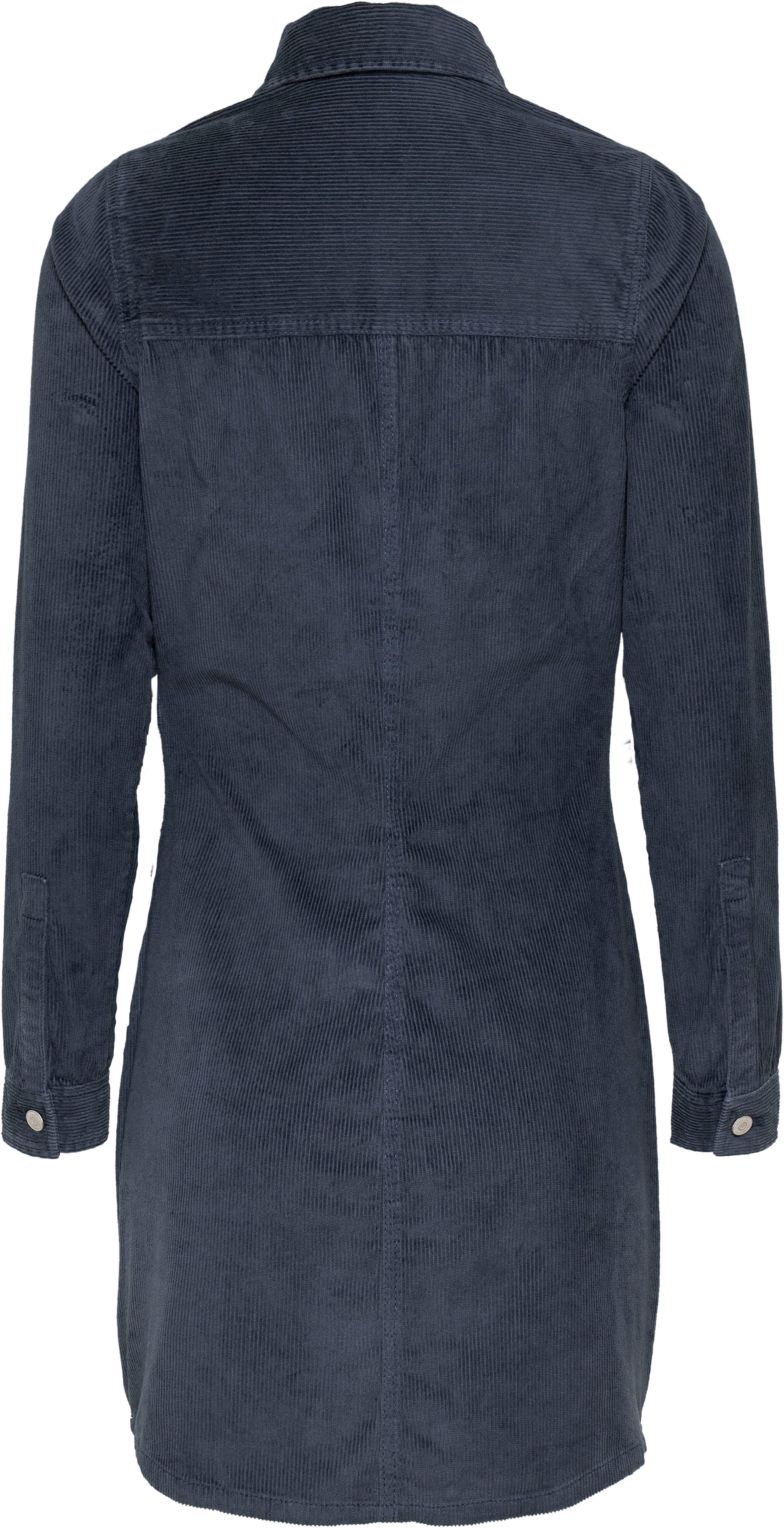 TOMMY JEANS Cordjurk TJW SLIM LS WASHED CORD DRESS