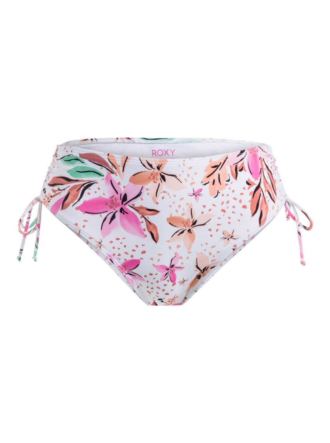 Roxy Bikinibroekje Printed Beach Classics dames bikinibroekjes maat S wit