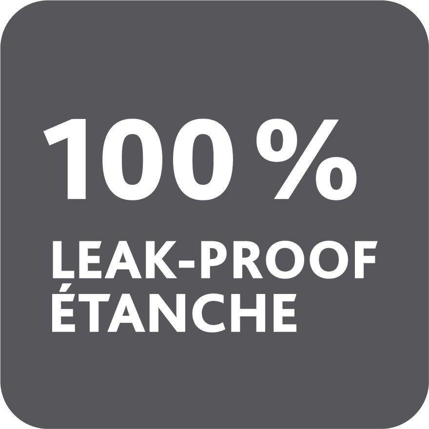 Emsa Thermoskan Soft grip Zacht grip handvat, 100% dicht, lekvrij, ruimtebesparend, roestvrij staal