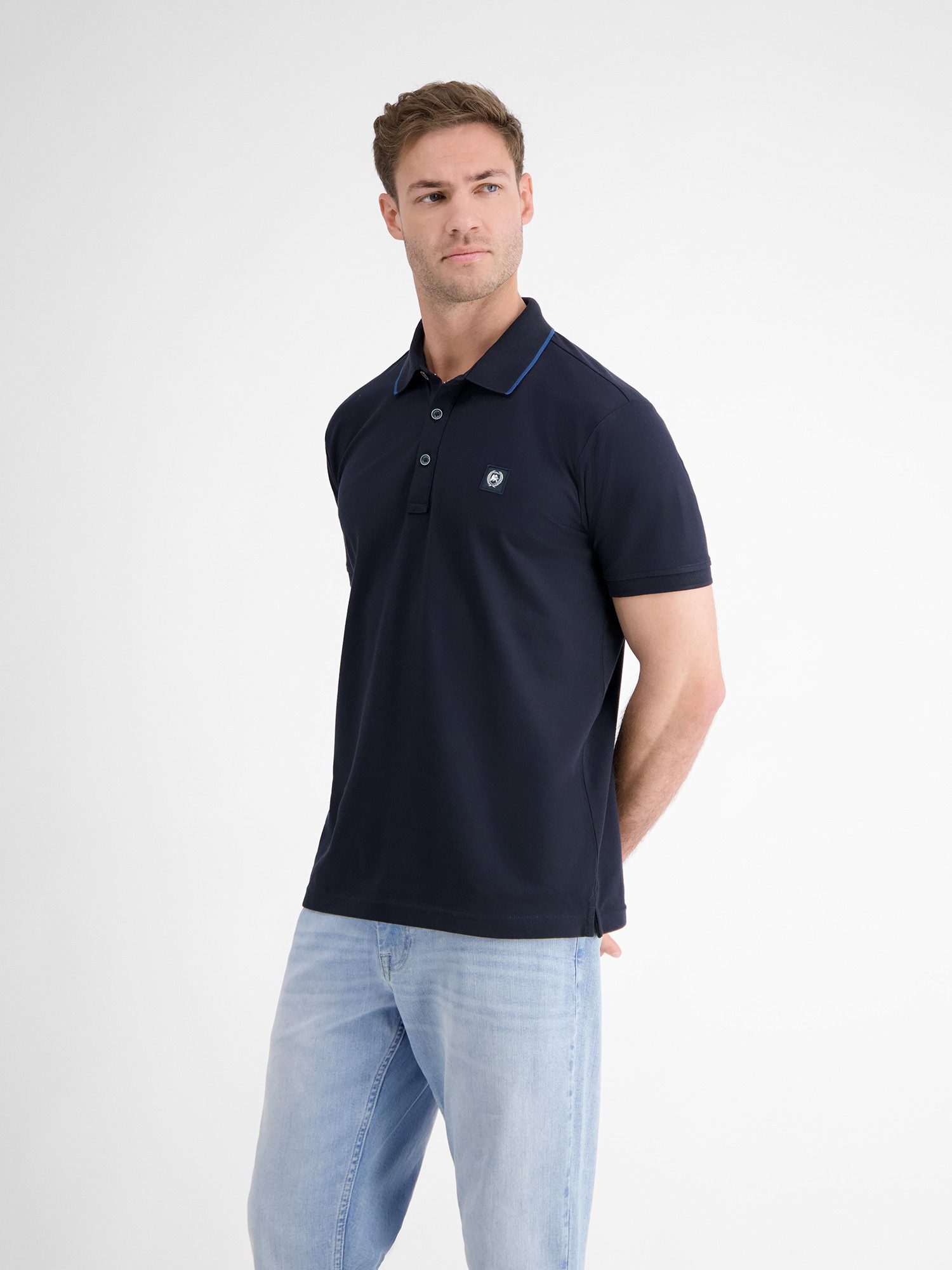 Lerros Poloshirt LERROS poloshirt voor heren, sportief en comfortabel