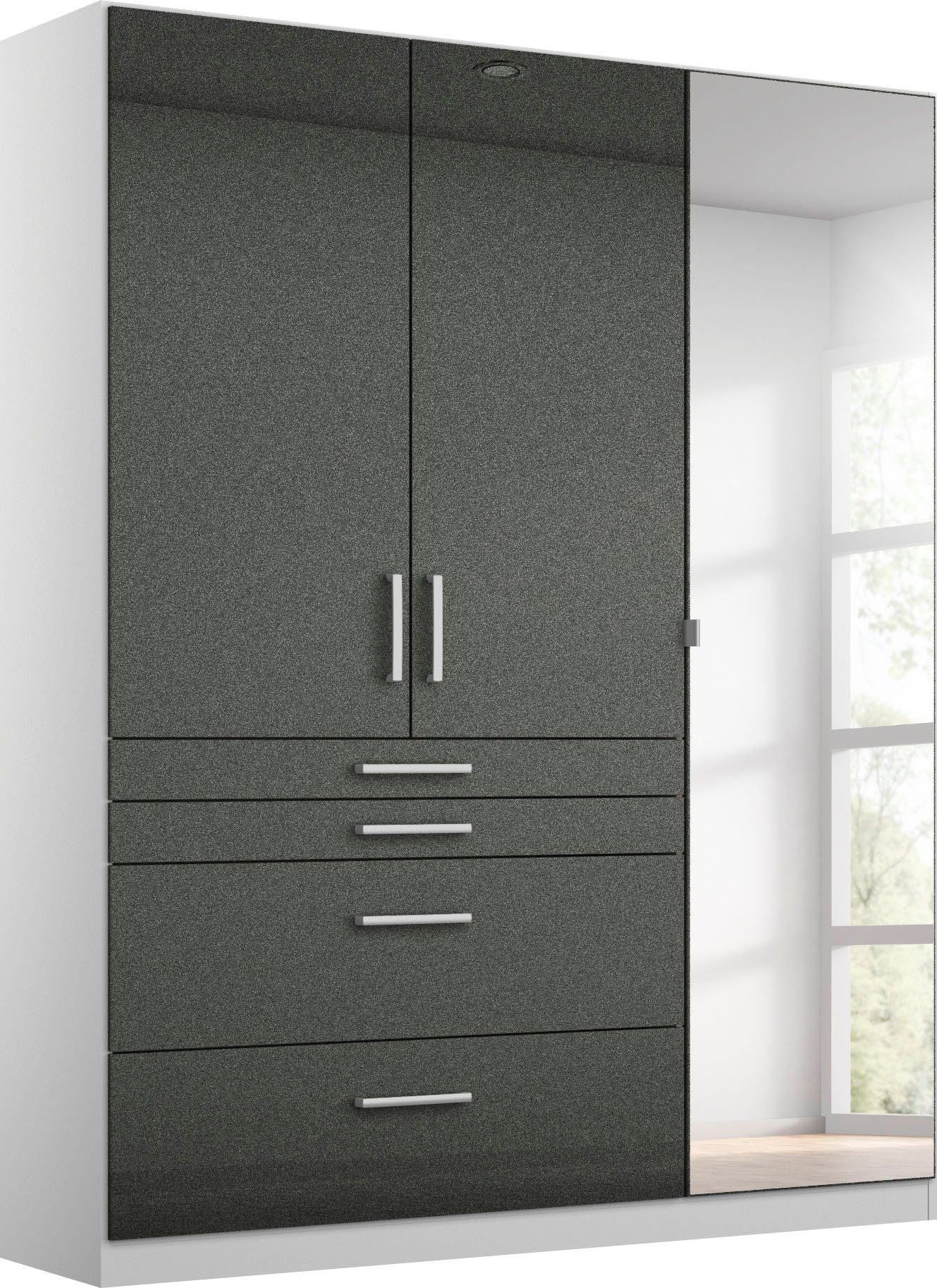 rauch Draaideurkast Kledingkast kast garderobe garderobekast topseller HOMBURG kledingkasten wit