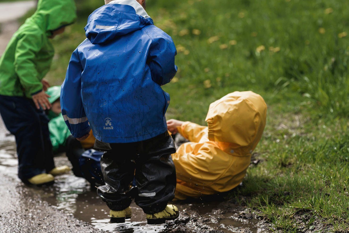 Kamik Regenjack BAY SPOT BAY - voor kinderen