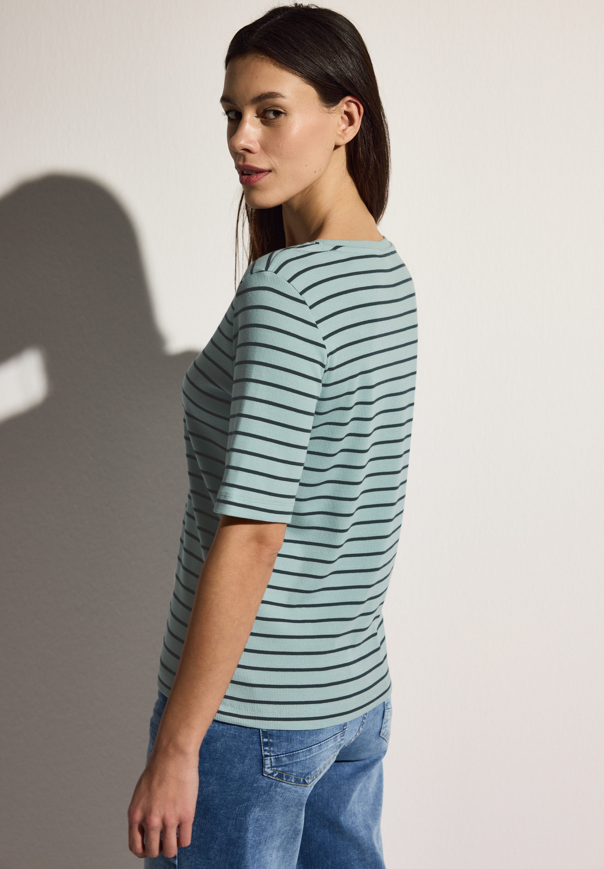 Cecil T-shirt met streepmotief