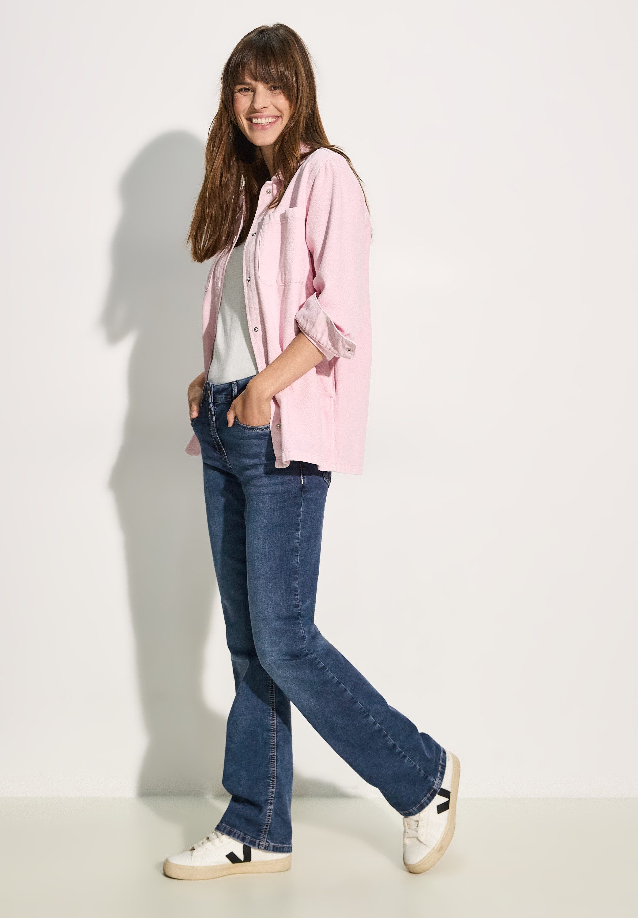 Cecil Bootcut jeans Toronto in five-pocketsstijl