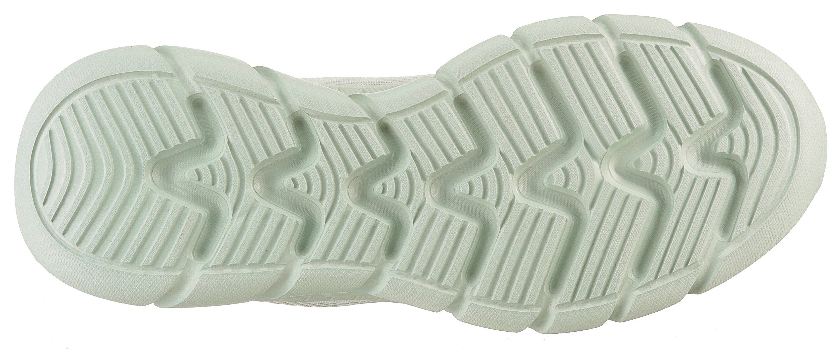 Skechers Sneakers BOBS B FLEX HI-FLYING HI , trainingsschoen, veterschoen, vrijetijdsschoen in vegan verwerking