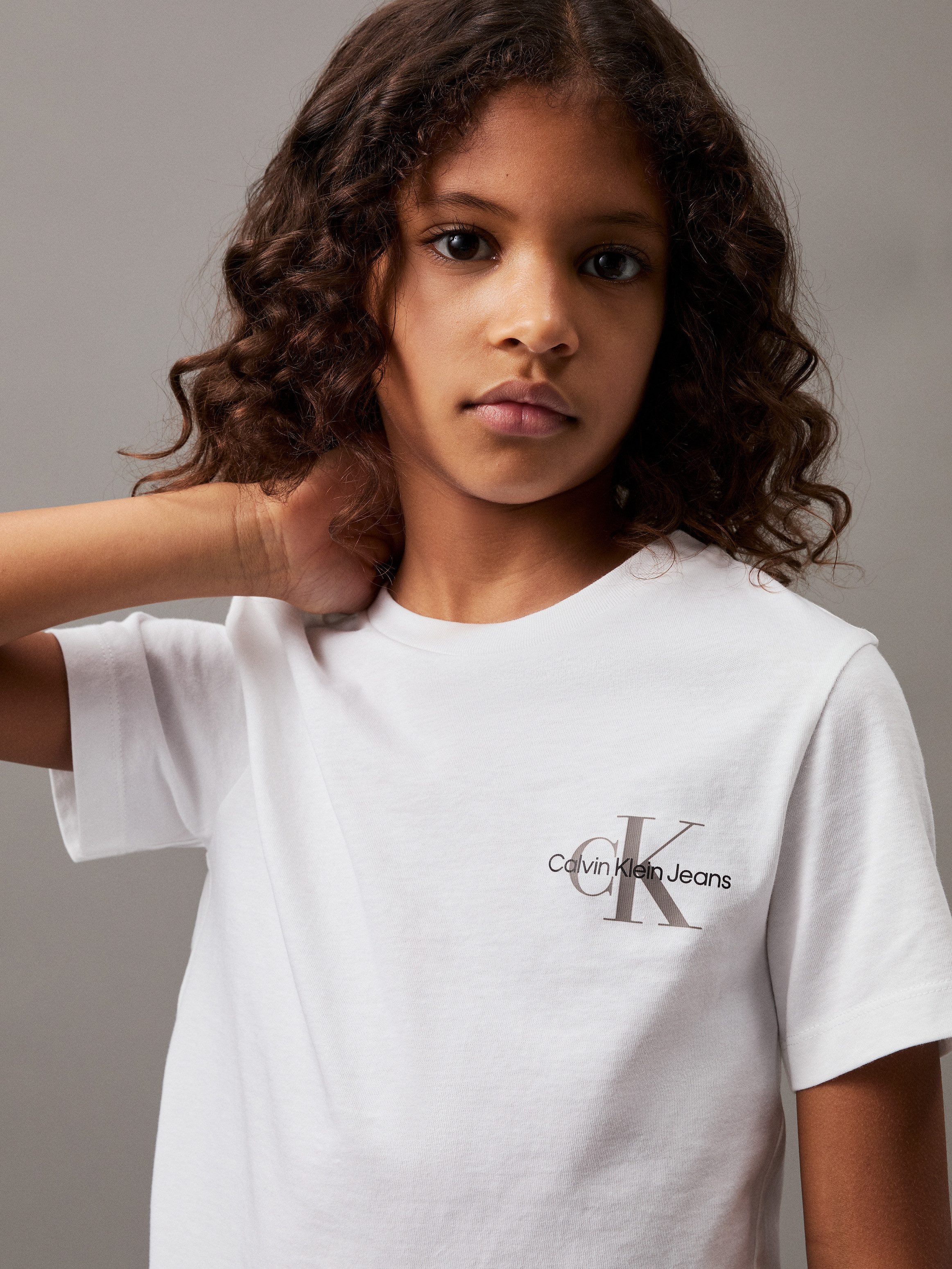 Calvin Klein T-shirt CHEST MONOGRAM T-SHIRT voor kinderen tot 16 jaar