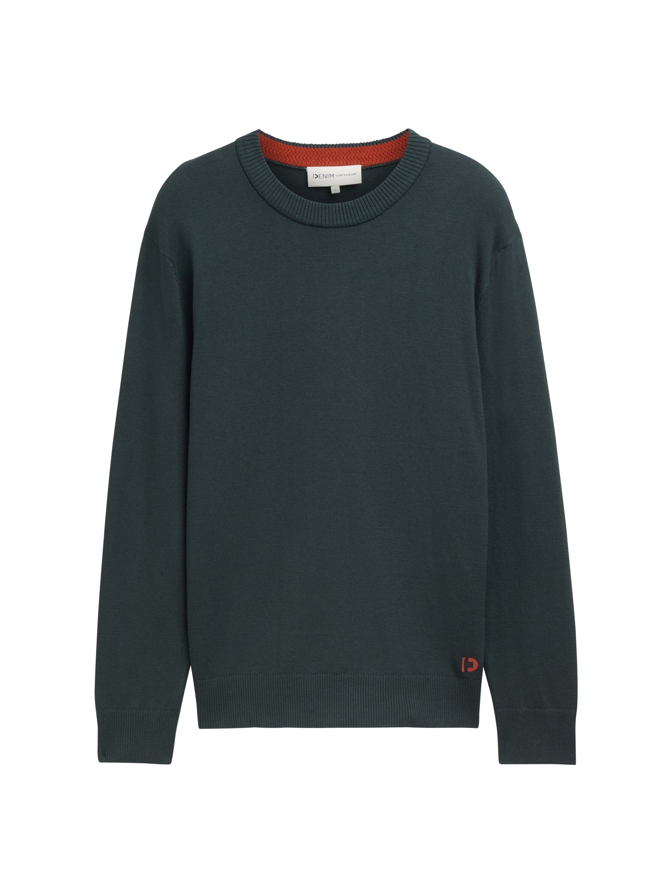 Tom Tailor Denim Gebreide trui in gemêleerde look