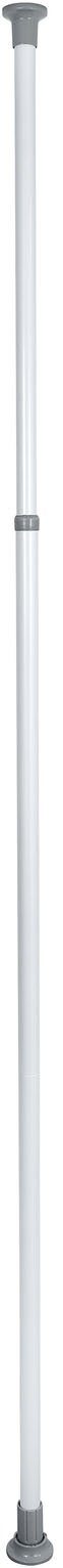 WENKO Telescooprek Model Herkules uitschuifbare hoofdsteun 165-300 cm, passend bij de wenko herkules-serie (set, 2-delig)