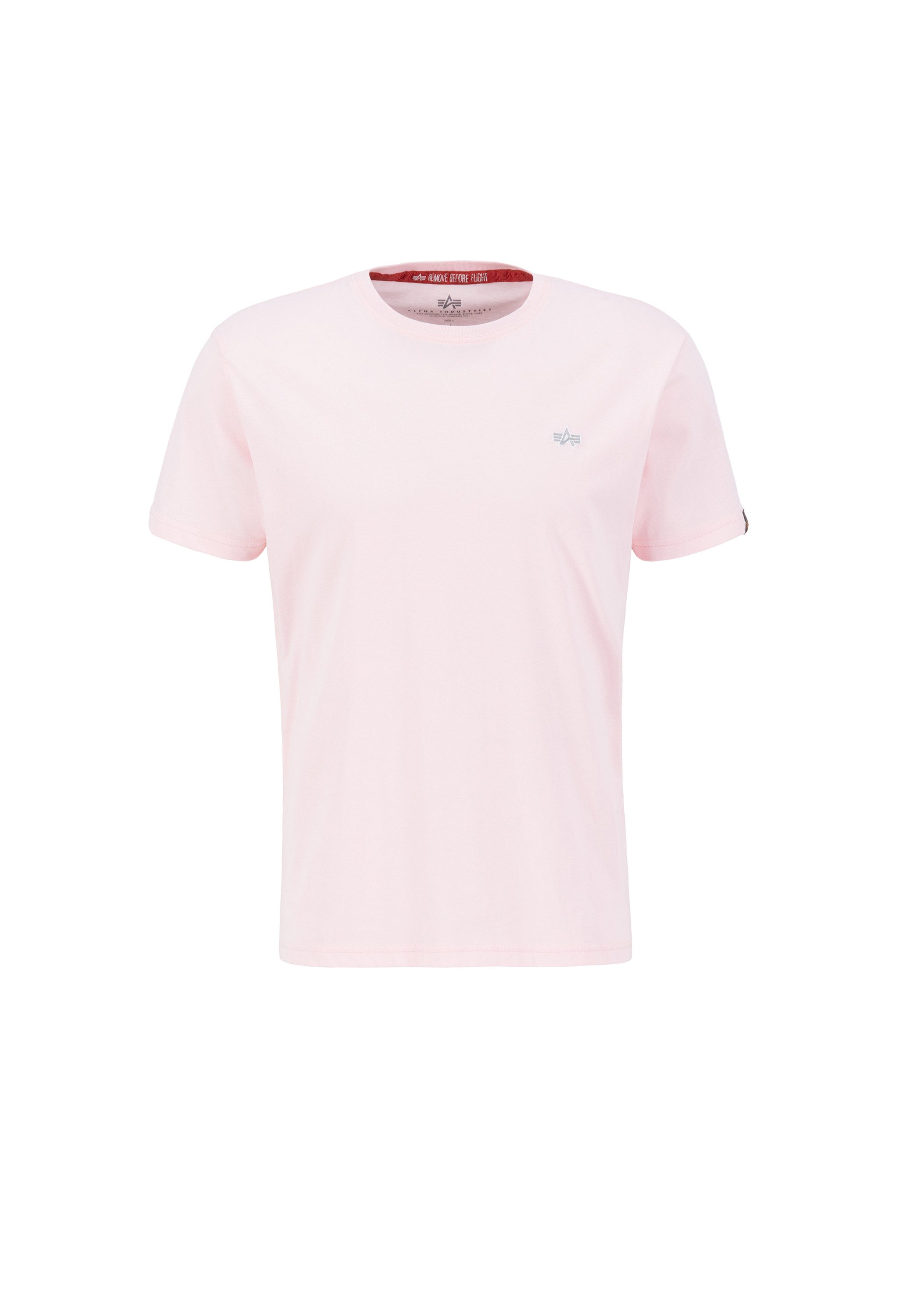Alpha Industries T-shirt Alpha Industries Men - T-Shirts Unisex EMB T-Shirt heren t-shirts maat S roze