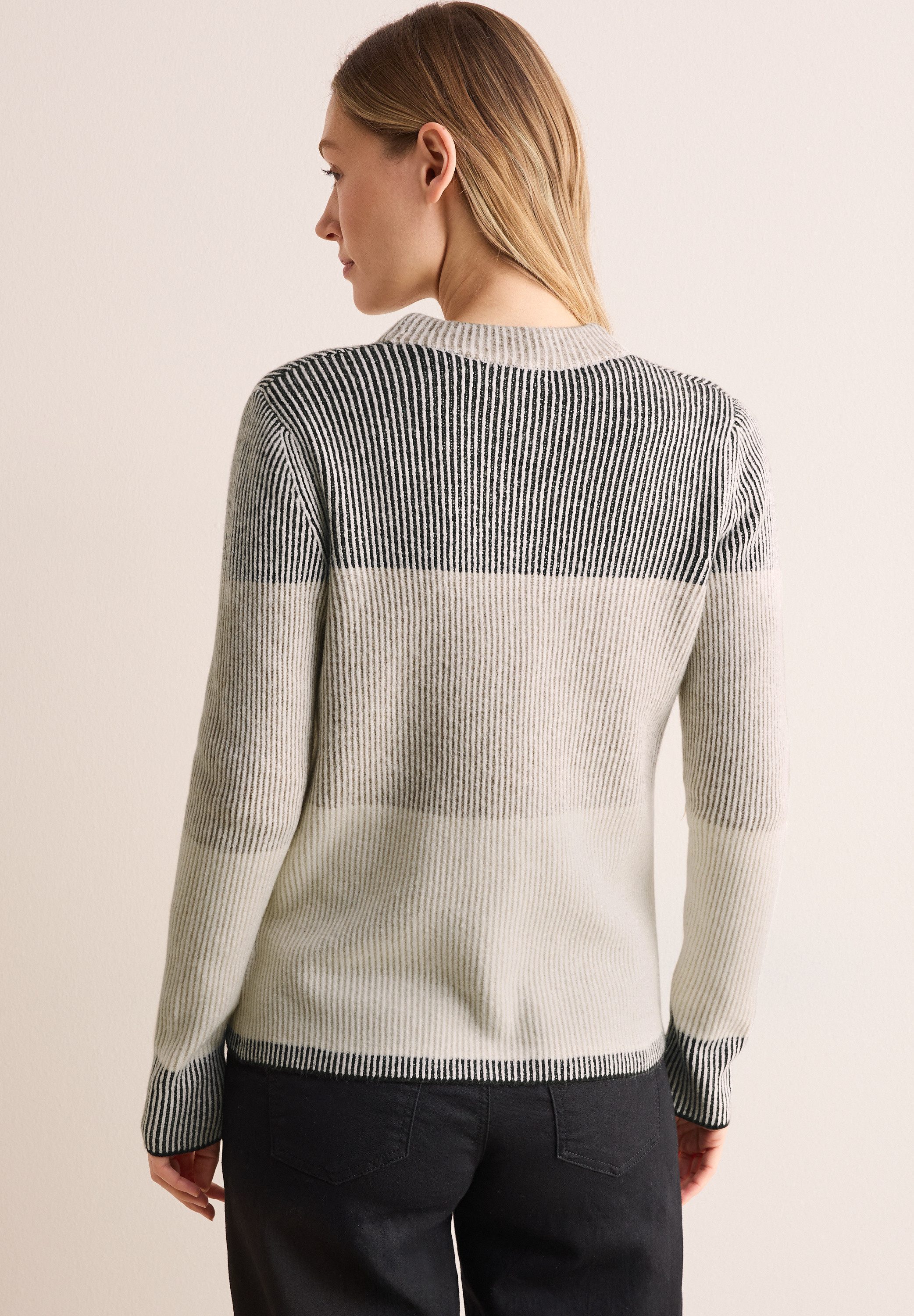 Cecil Vest in modieuze streep-look