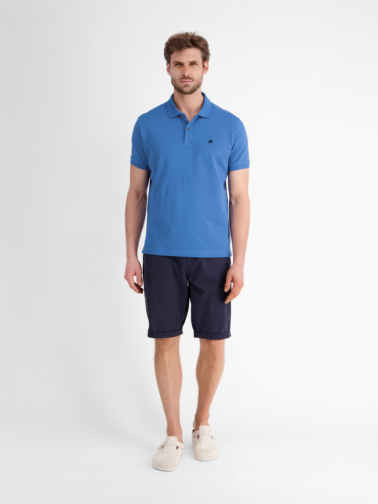 Lerros Poloshirt LERROS basic poloshirt voor heren, effen
