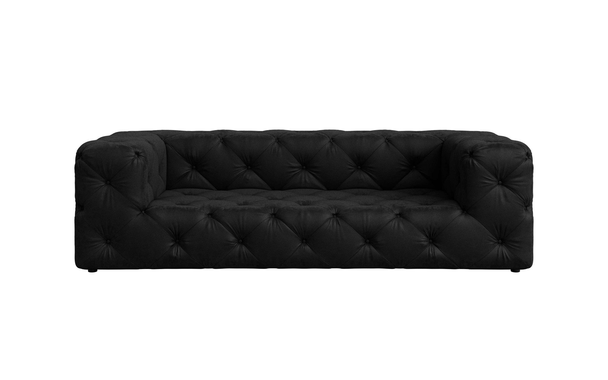 Places of Style 3-zitsbank FOLLINA 3-zits bank met klassieke chesterfield knoopverwerking