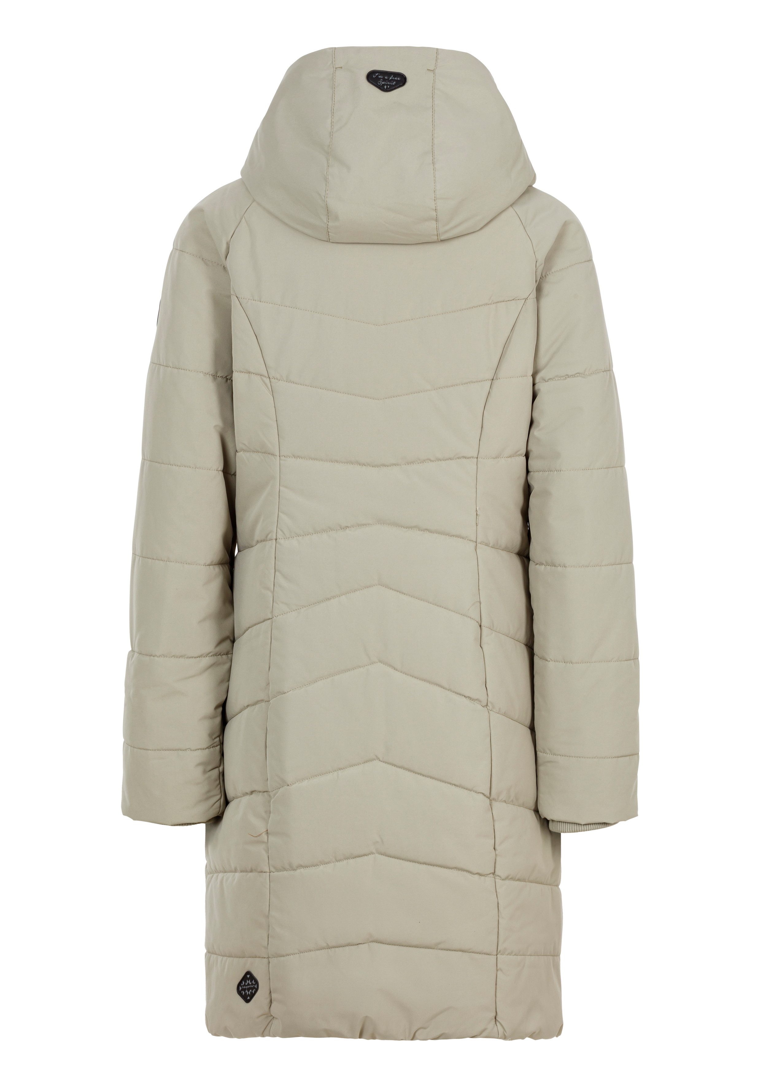 Ragwear Gewatteerde jas DIZZIE COAT waterafstotende quiltmantel voor de overgang en winter