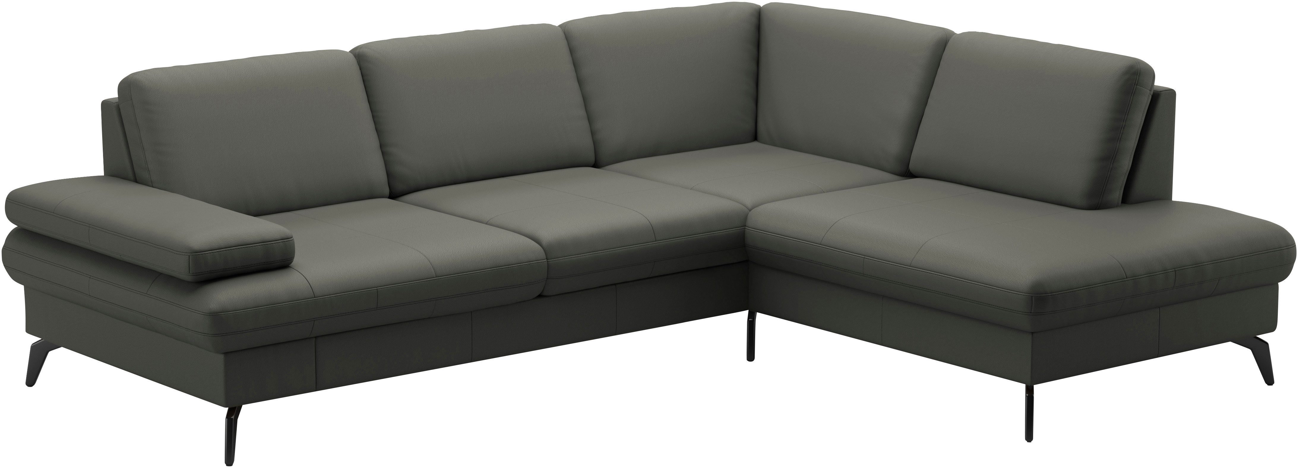sit&more Hoekbank Morris L-vorm, incl. zitdiepteverstelling keuze uit armleuningverstelling, bedfunctie & bedlade