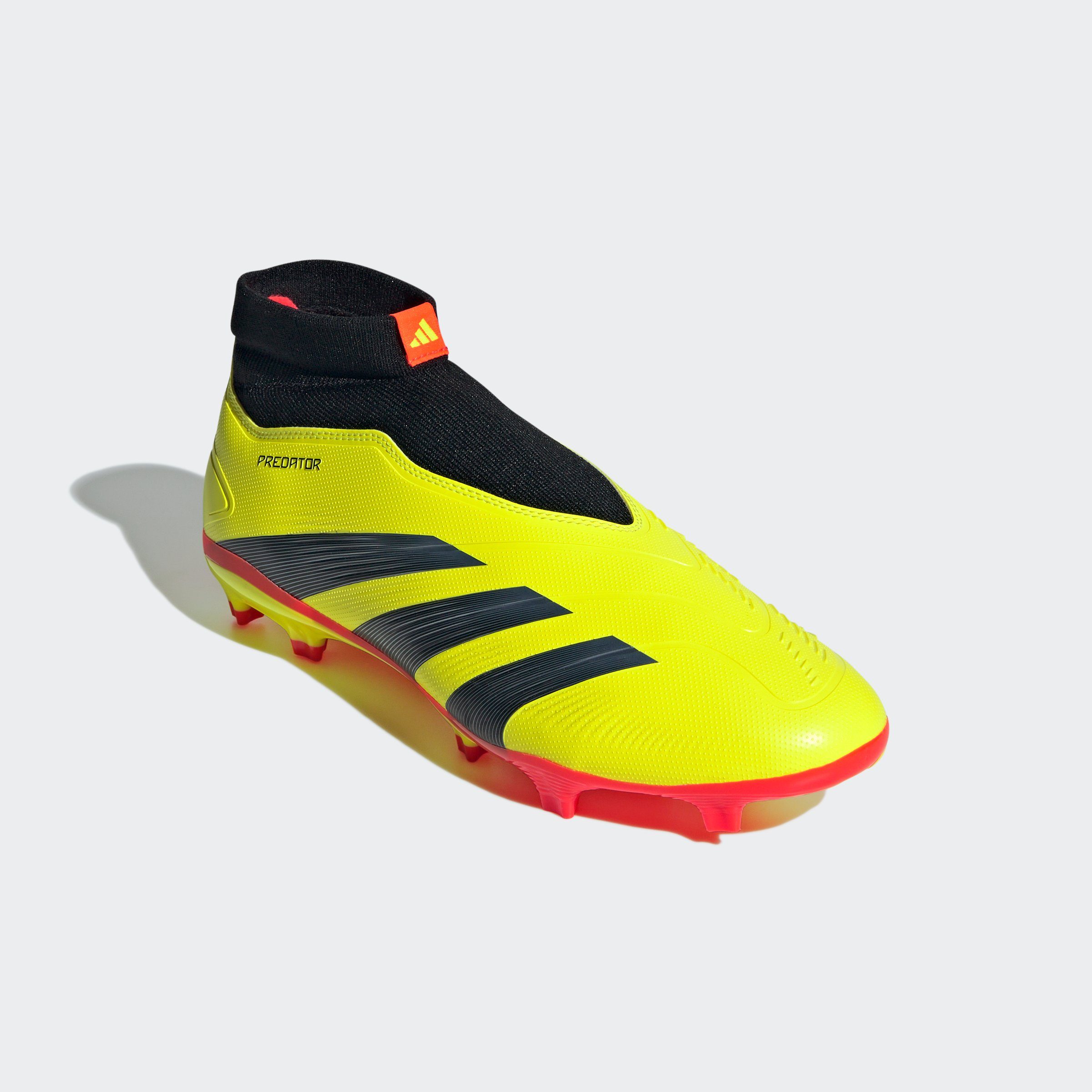 adidas Performance Voetbalschoenen PREDATOR LEAGUE LACELESS FG zaalvoetbal maat 45 1/3 EU geel
