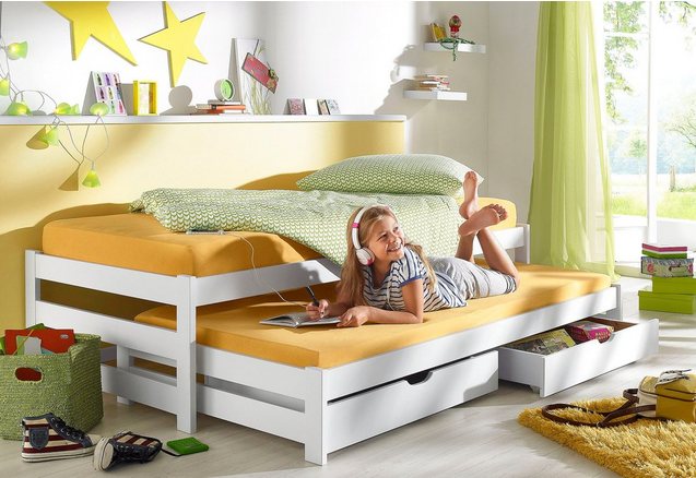 Bed met 2e slaapgelegenheid Bed met 2e slaapgelegenheid