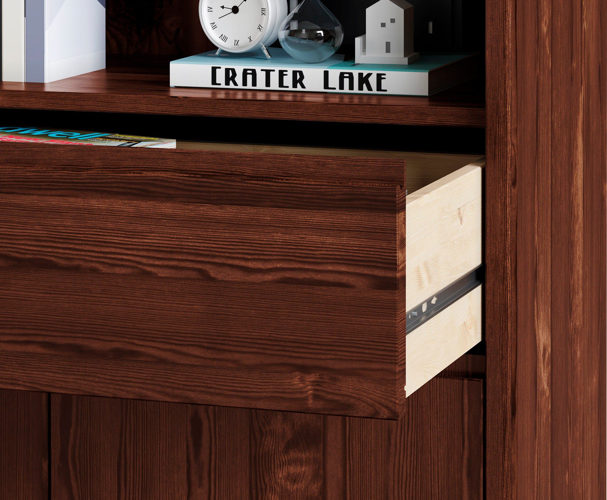 Home affaire Rek Luven gecertificeerd massief hout, breedte 44 cm