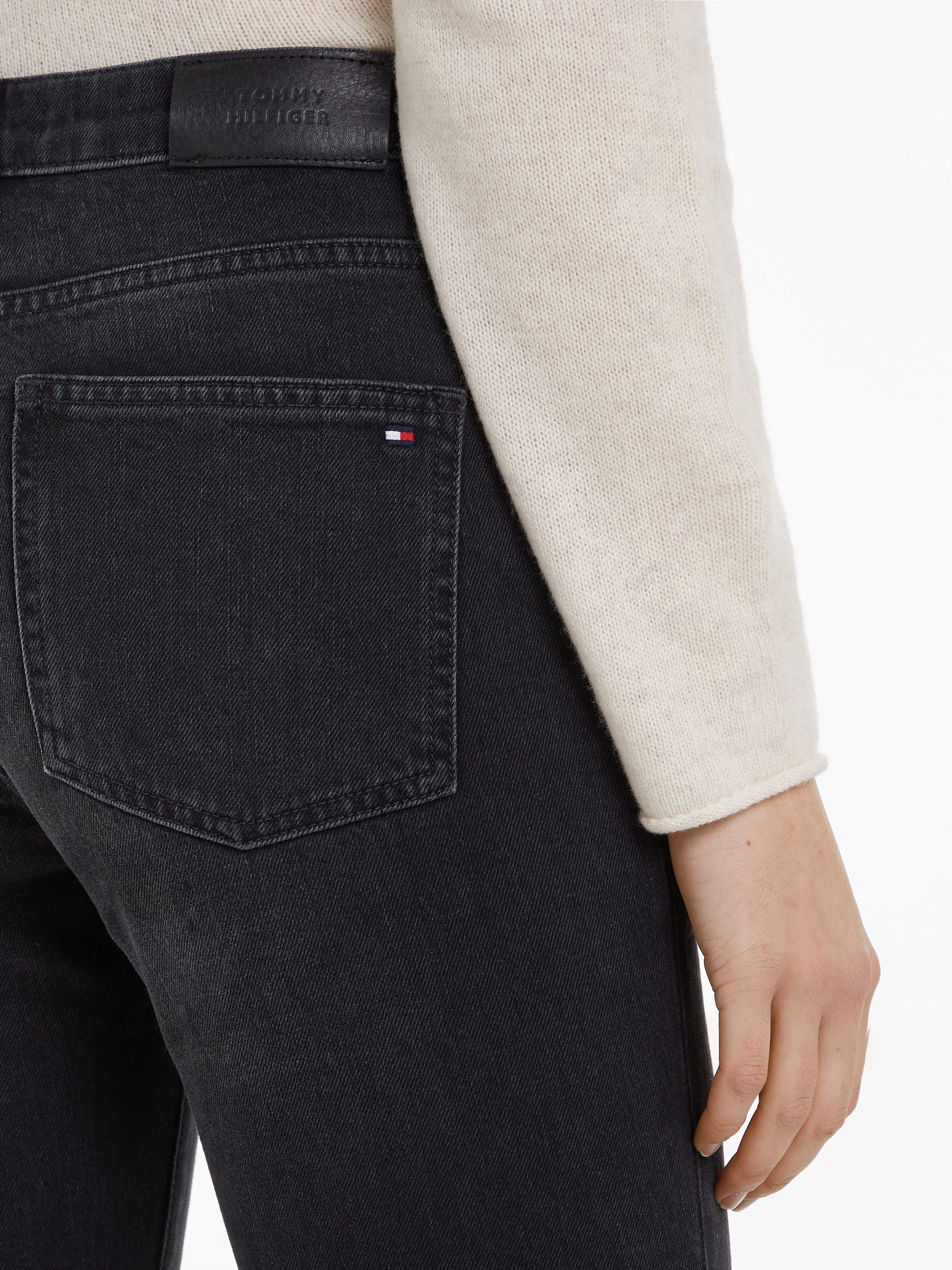 Tommy Hilfiger Bootcut jeans BOOTCUT RW CLER met tommy hilfiger logo-badge