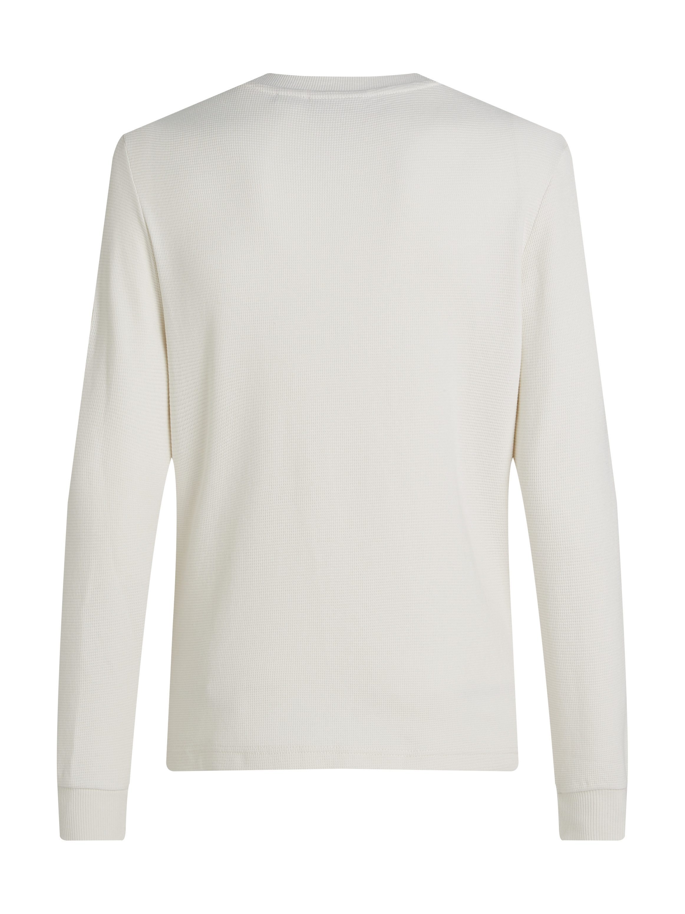 Calvin Klein Shirt met lange mouwen BADGE WAFFLE LS TEE