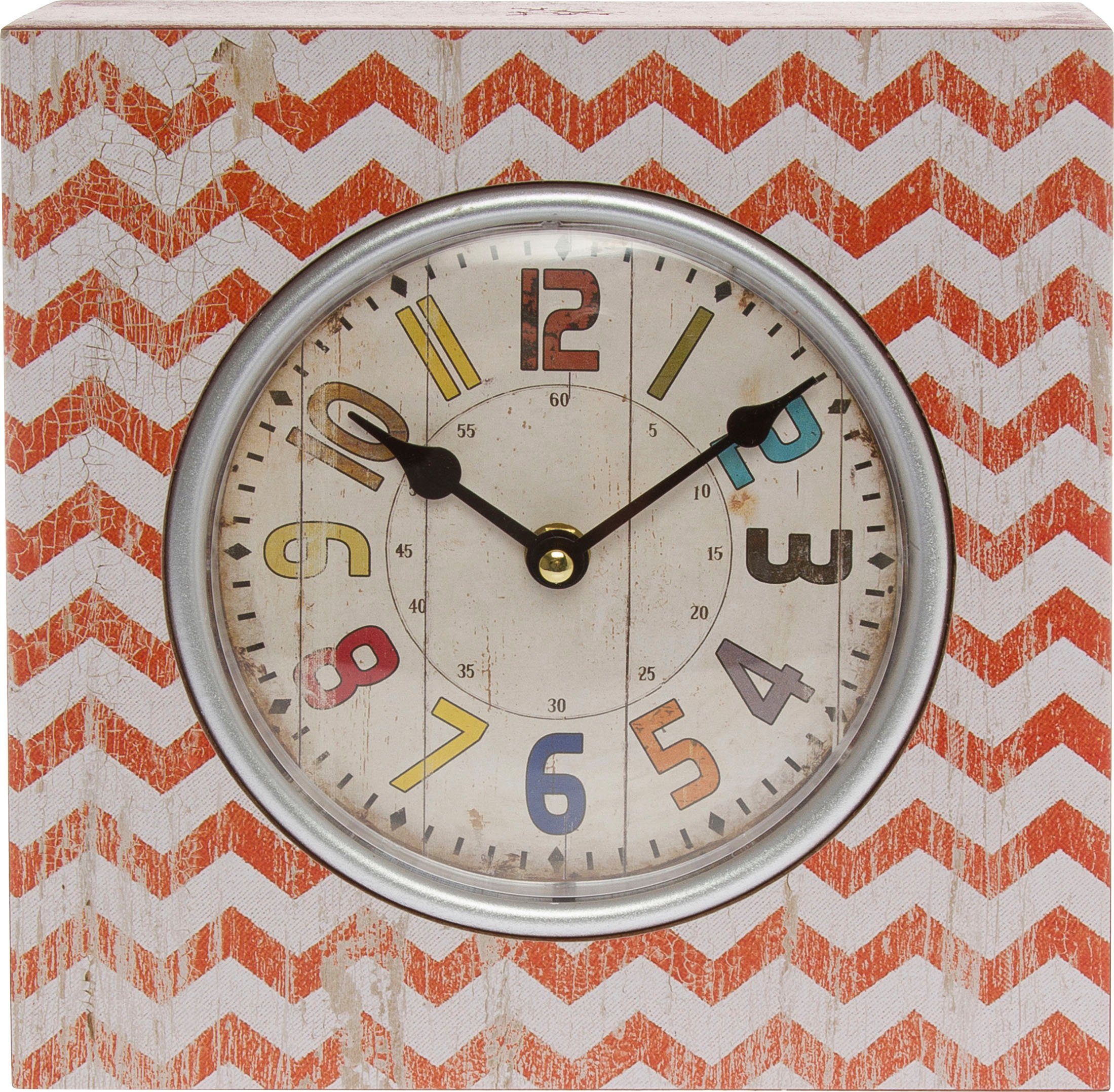 Myflair Möbel & Accessoires Tafelklok - Orange- (1 stuk)