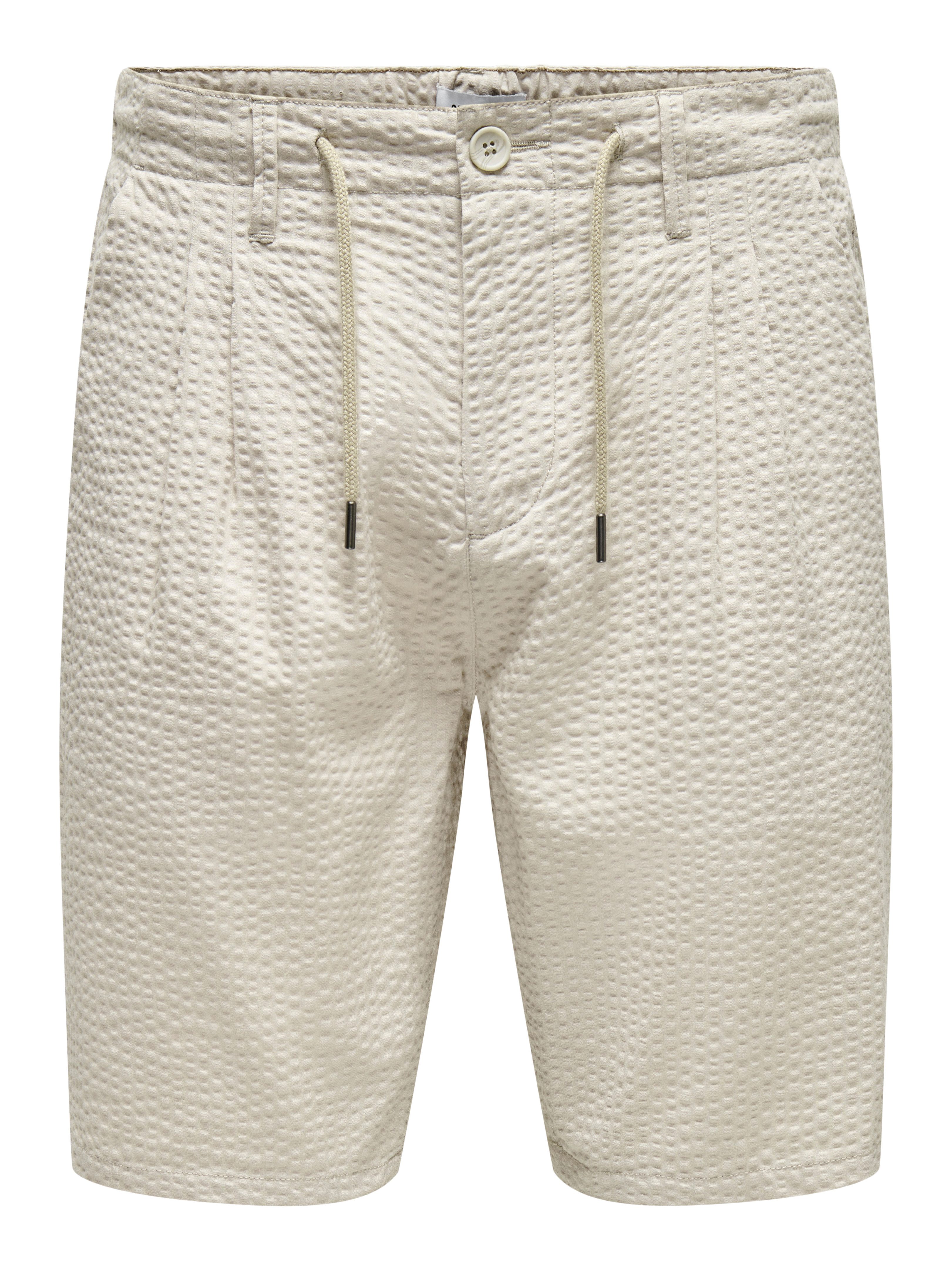 ONLY & SONS Short ONSLEO LIFE 0009 SEERSUCKER SHORTS NOOS