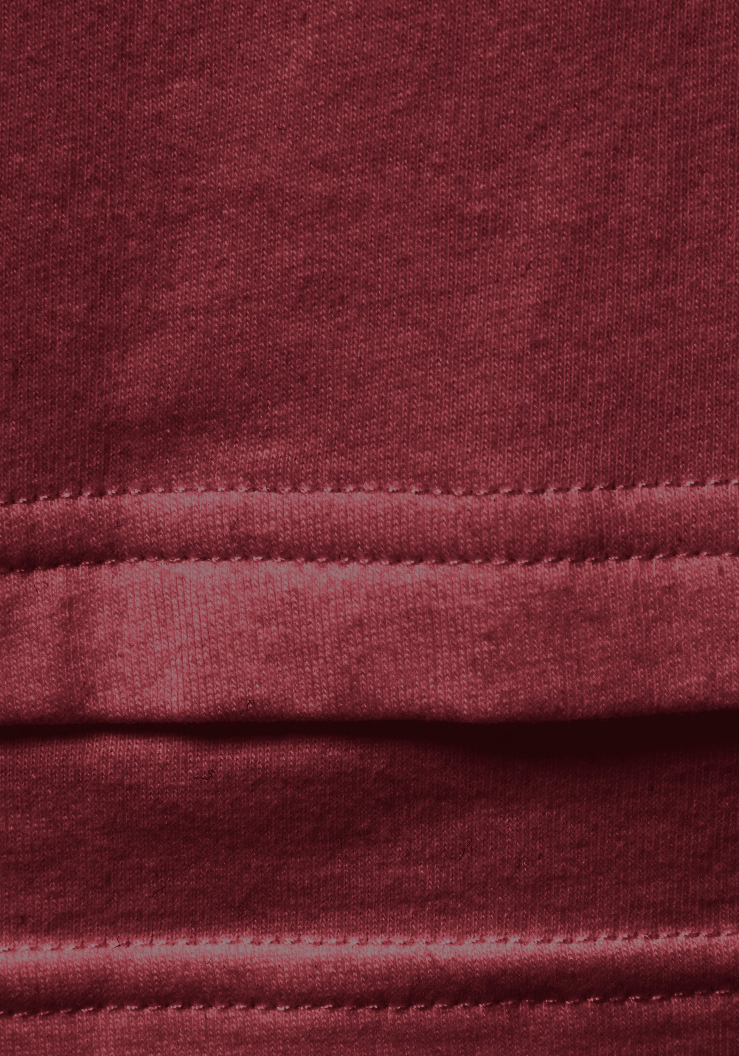 Lascana Shirt met korte mouwen met kastige snit en lagen-look