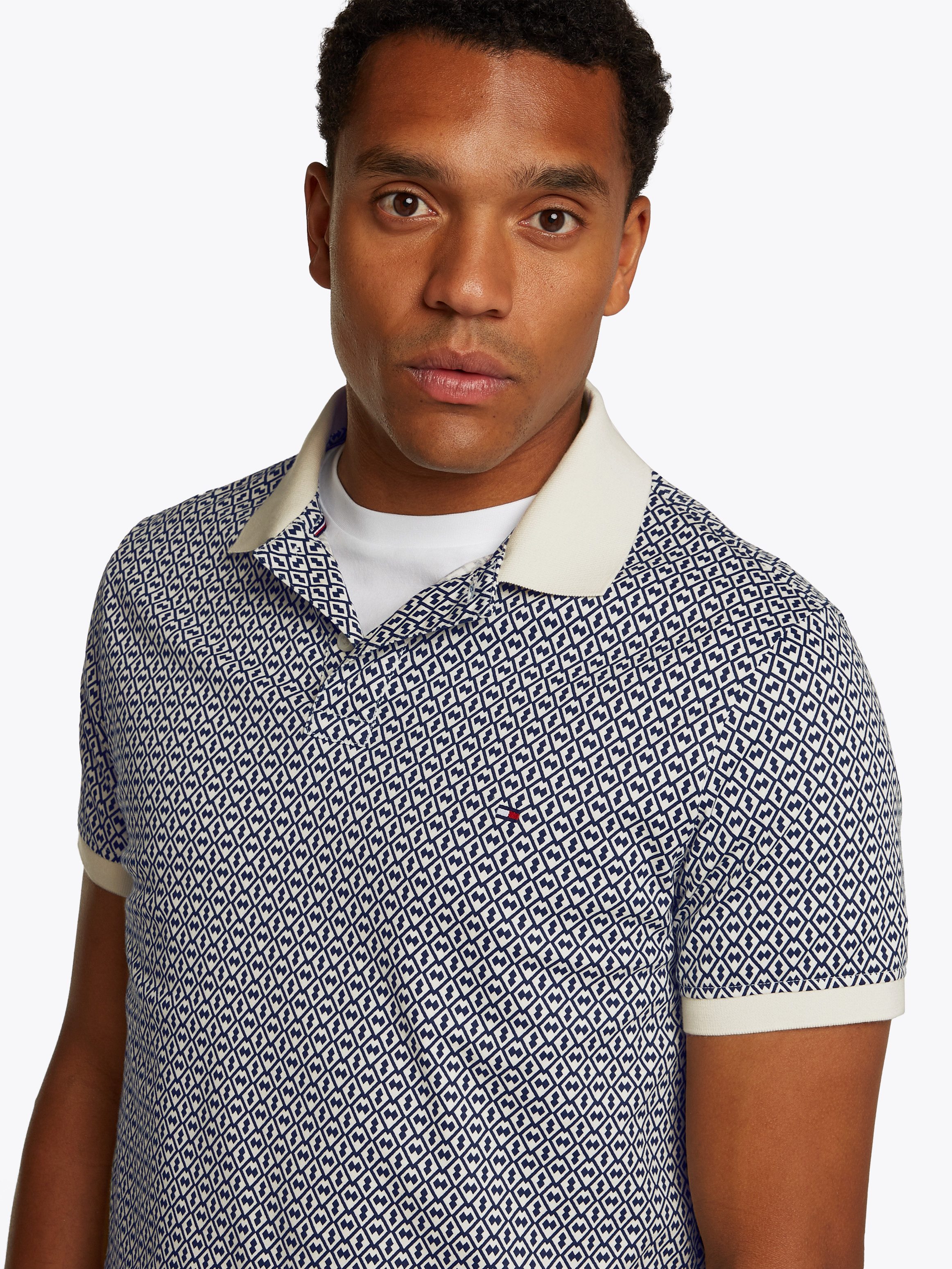 Tommy Hilfiger Poloshirt INTERLOCK AOP REG POLO