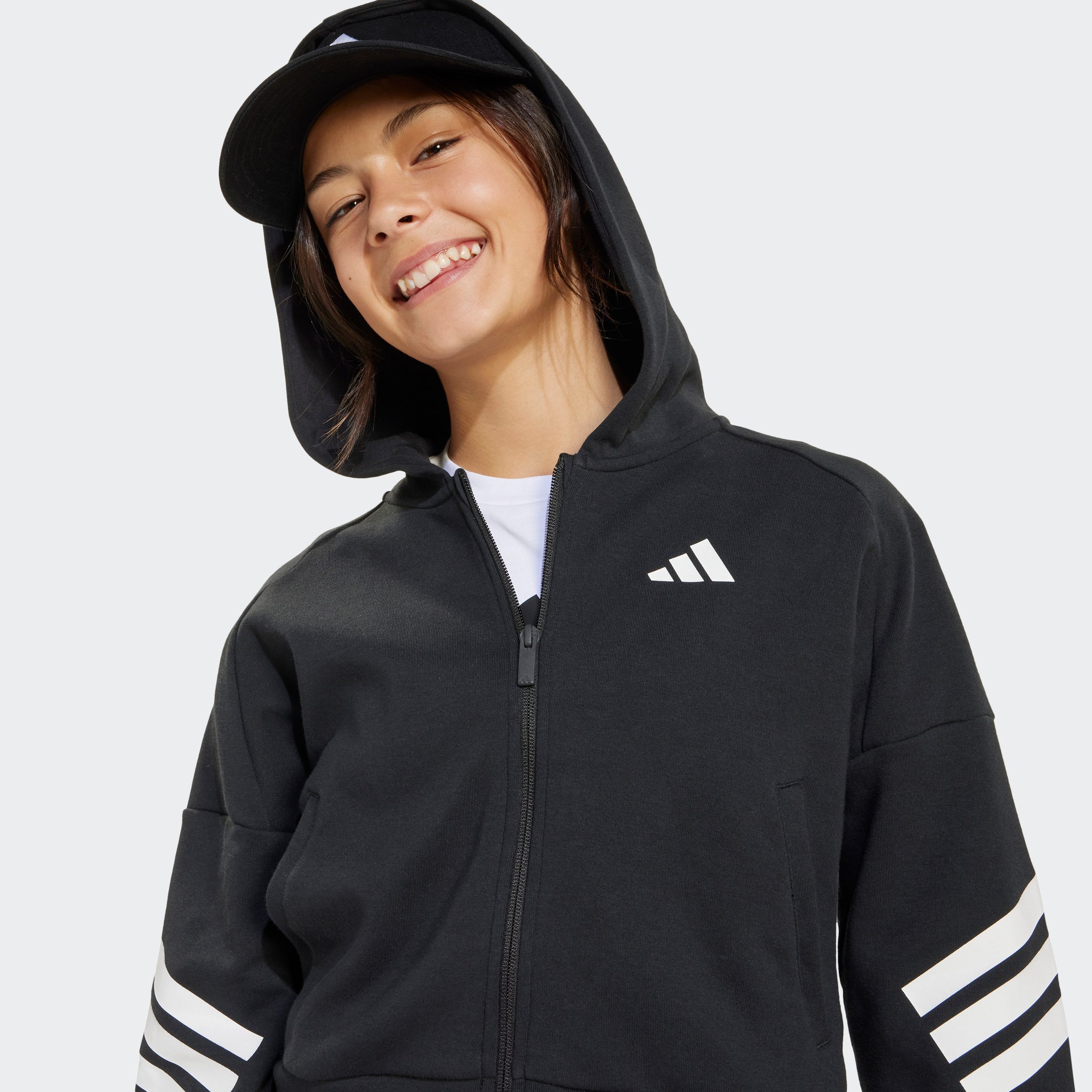 adidas Sportswear Hoodie JG FI 3S FZ
