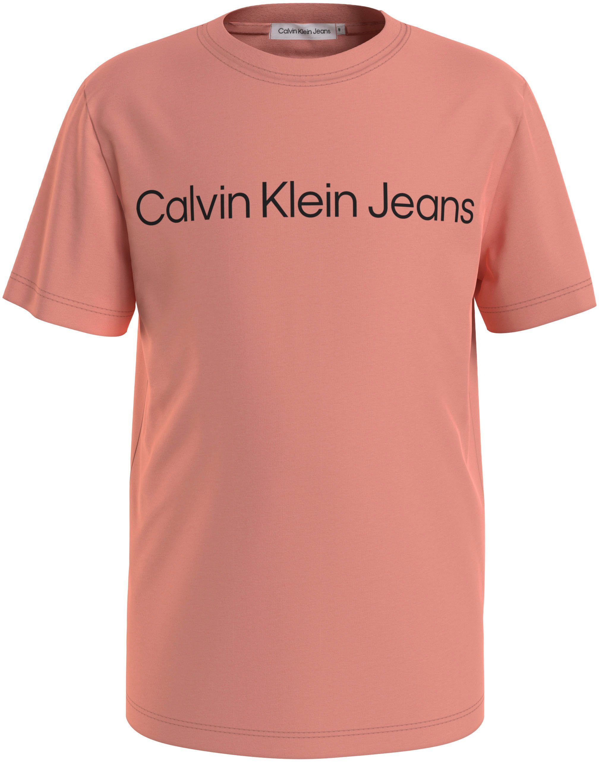 Calvin Klein Sweatshirt INST. LOGO SS T-SHIRT voor kinderen tot 16 jaar