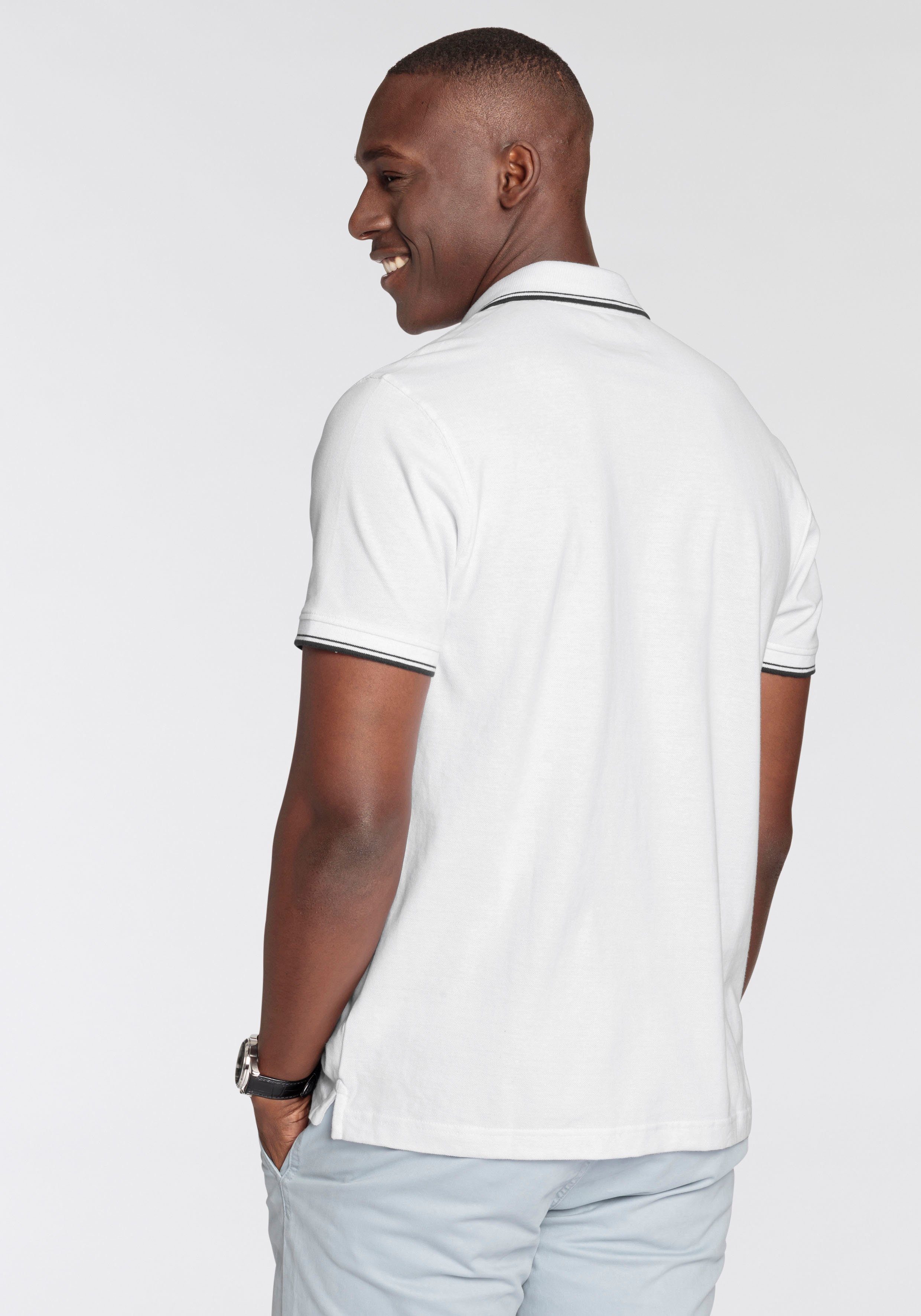 DELMAO Poloshirt met print