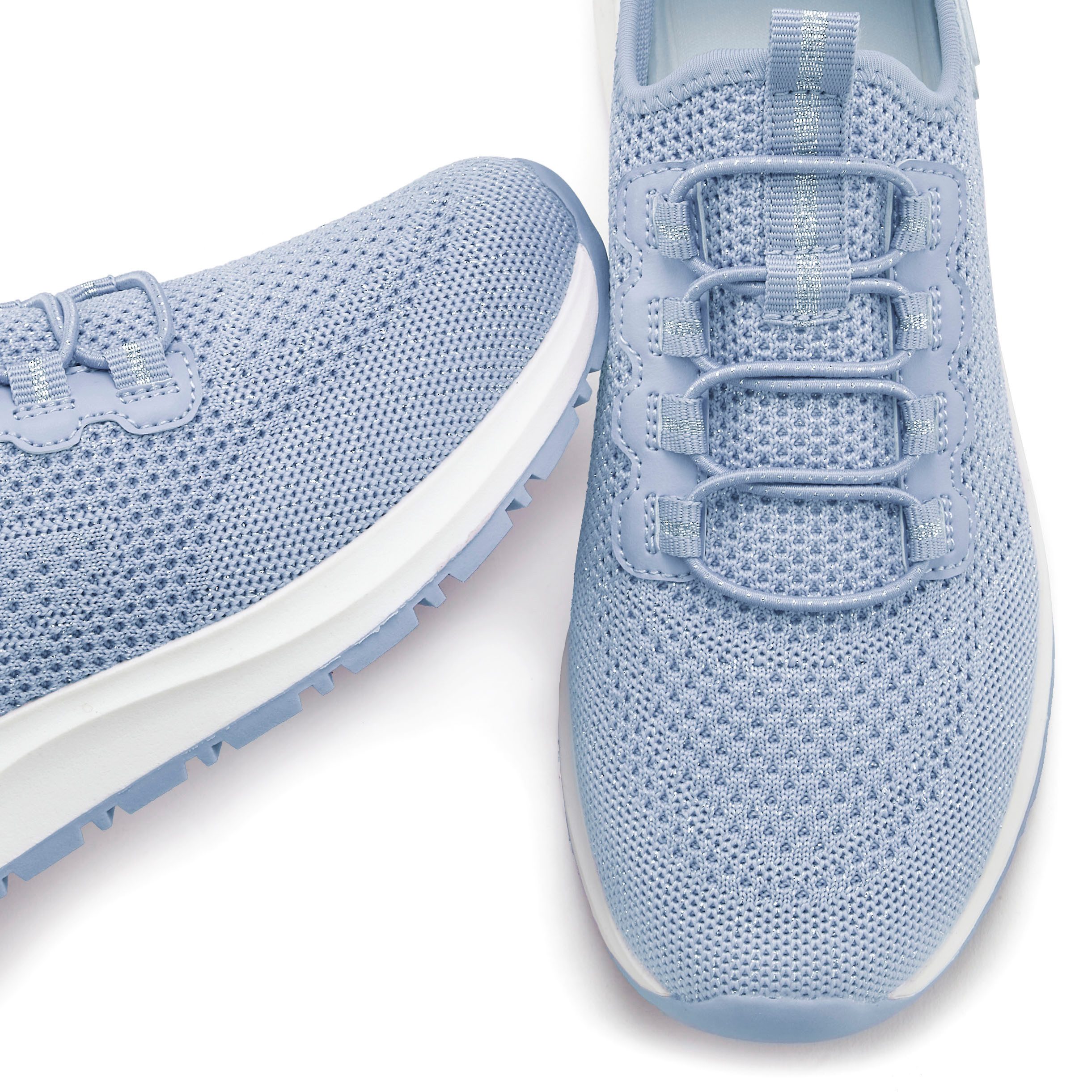 Vivance Sneakers Vrijetijdsschoen, lage schoen, van textiel om in te stappen met elastische veters vegan