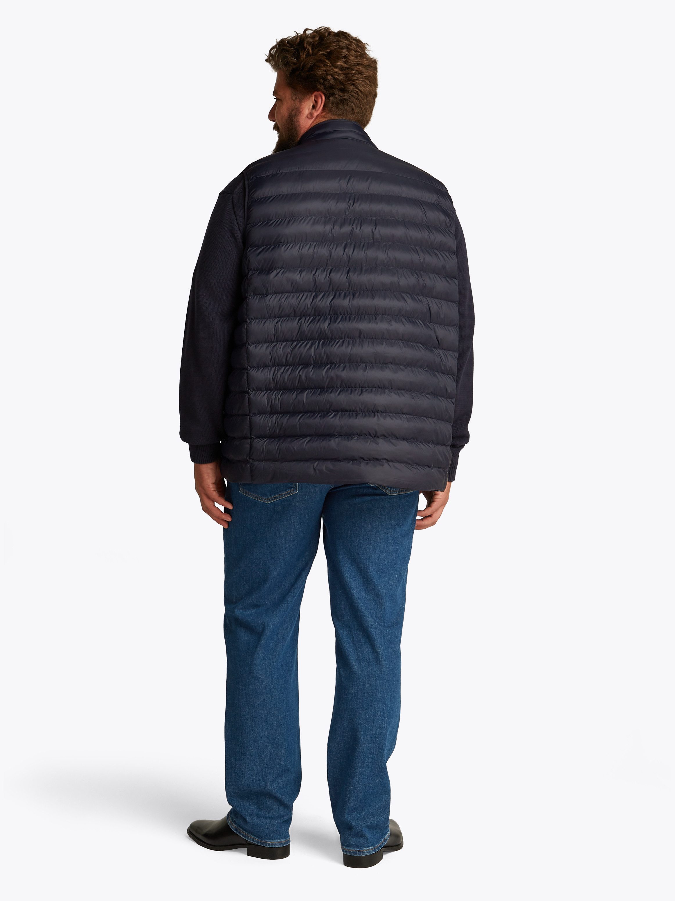 Tommy Hilfiger Bodywarmer BT-PACKABLE RECYCLED VEST-B in grote maten logoborduring