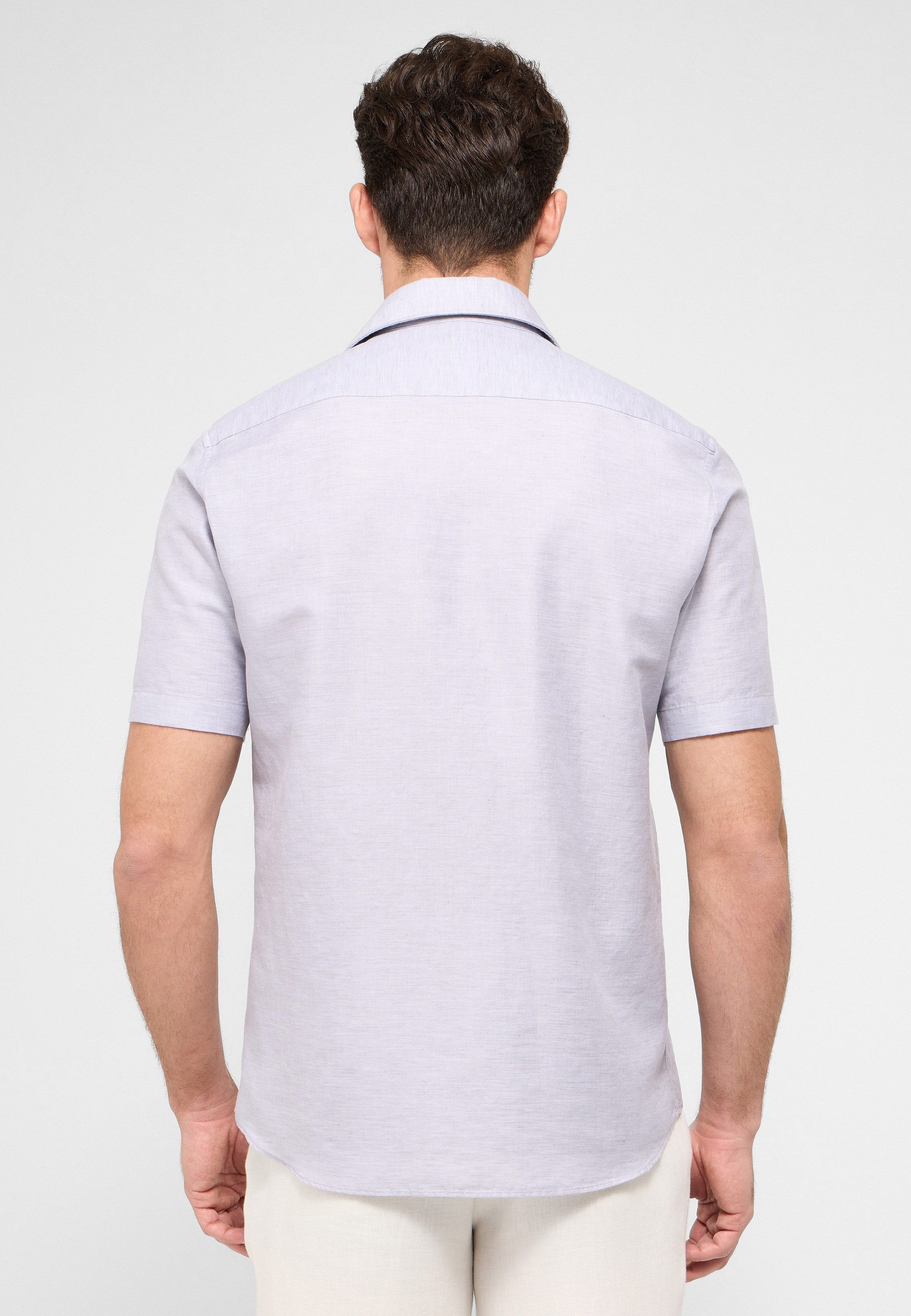 Eterna Overhemd met korte mouwen MODERN FIT EASY IRON (gemakkelijk te strijken)